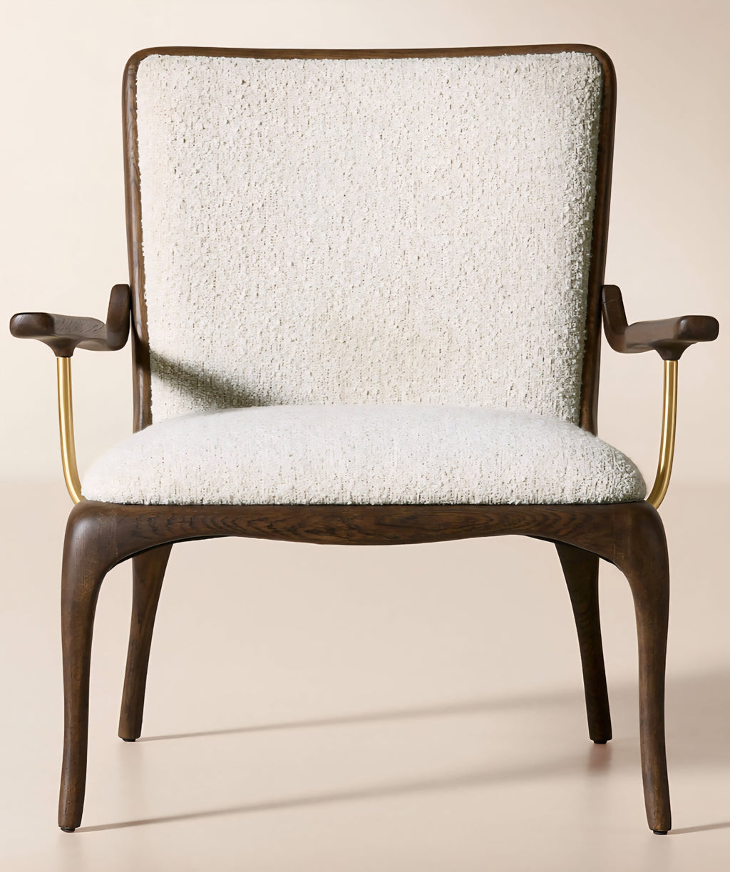 THE ONE × Colby — Faux Mohair Accent Chair