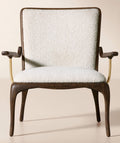 THE ONE × Colby — Faux Mohair Accent Chair