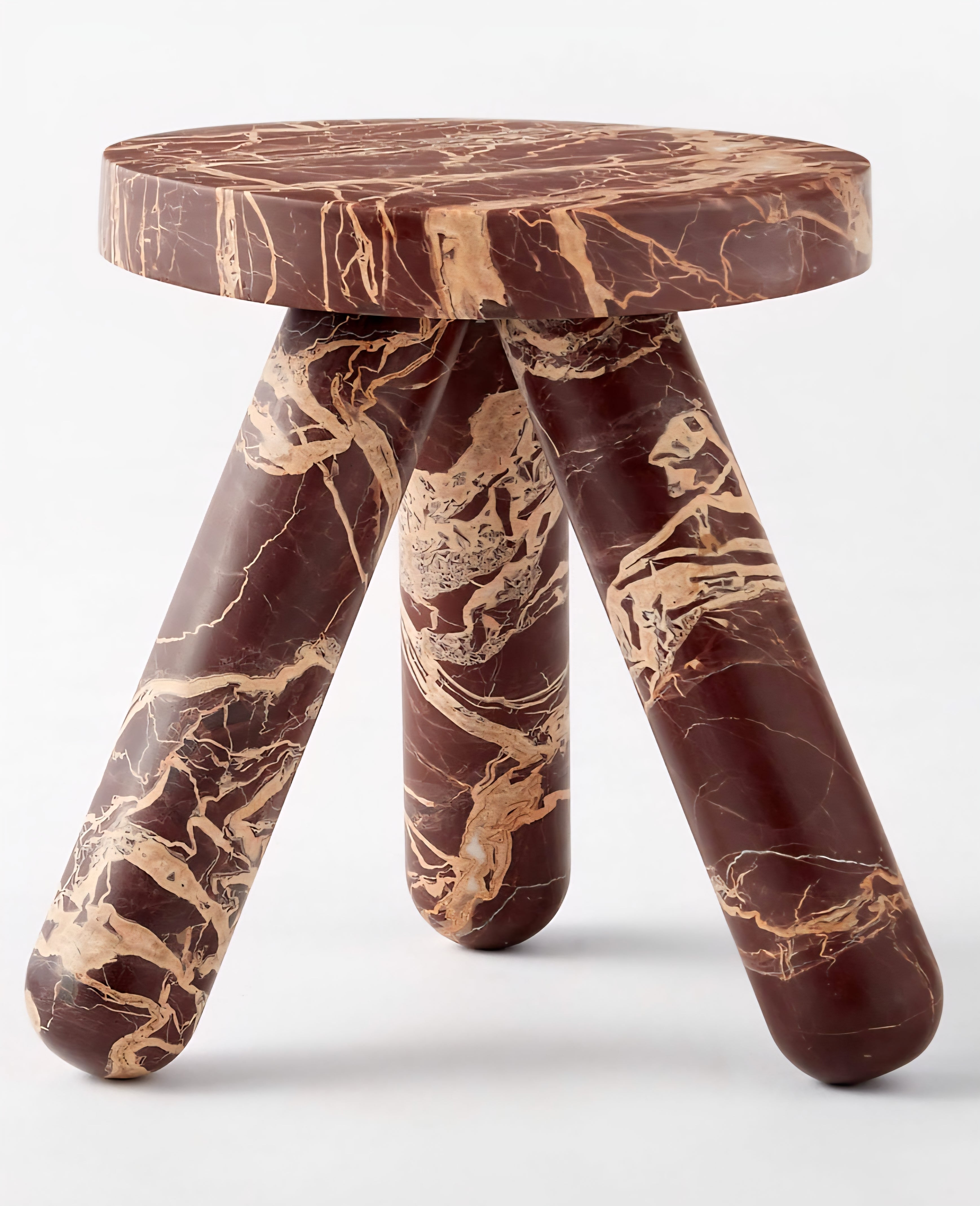 THE ONE × Jaxx — Round Marble Side Table