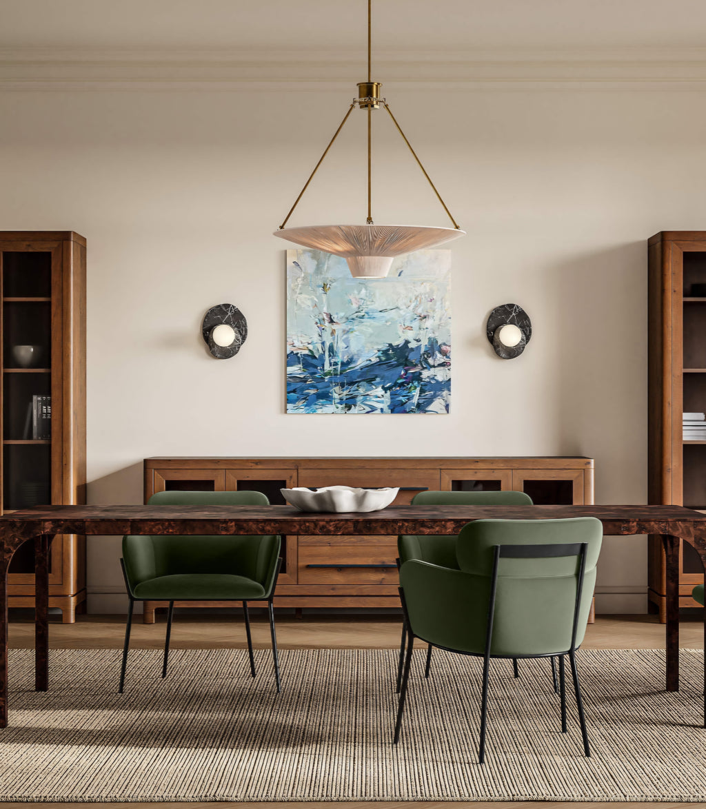 THE ONE × Astr — White Onyx Wall Sconce