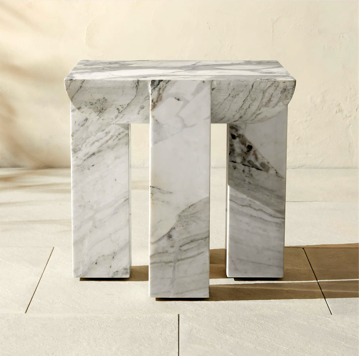 THE ONE × Marlo — Marble Side Table