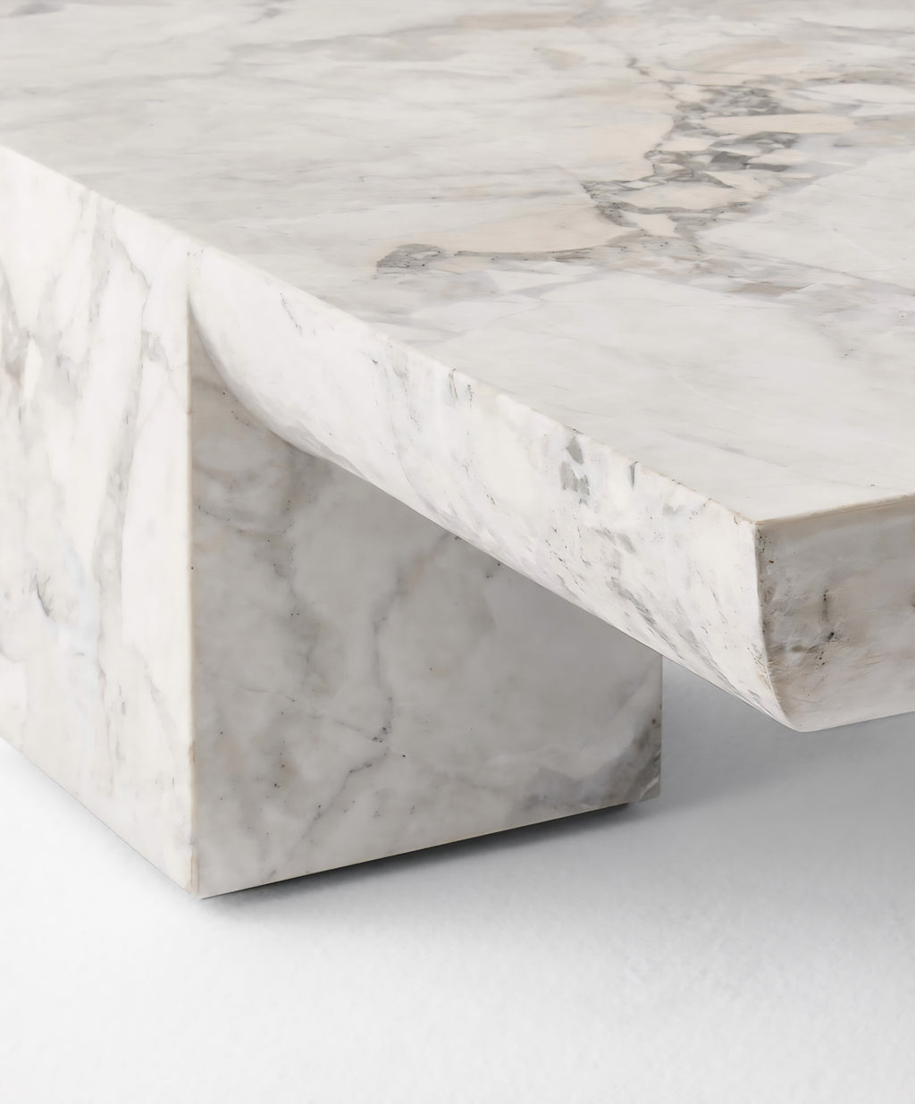 THE ONE × Marlo — Marble Coffee Table