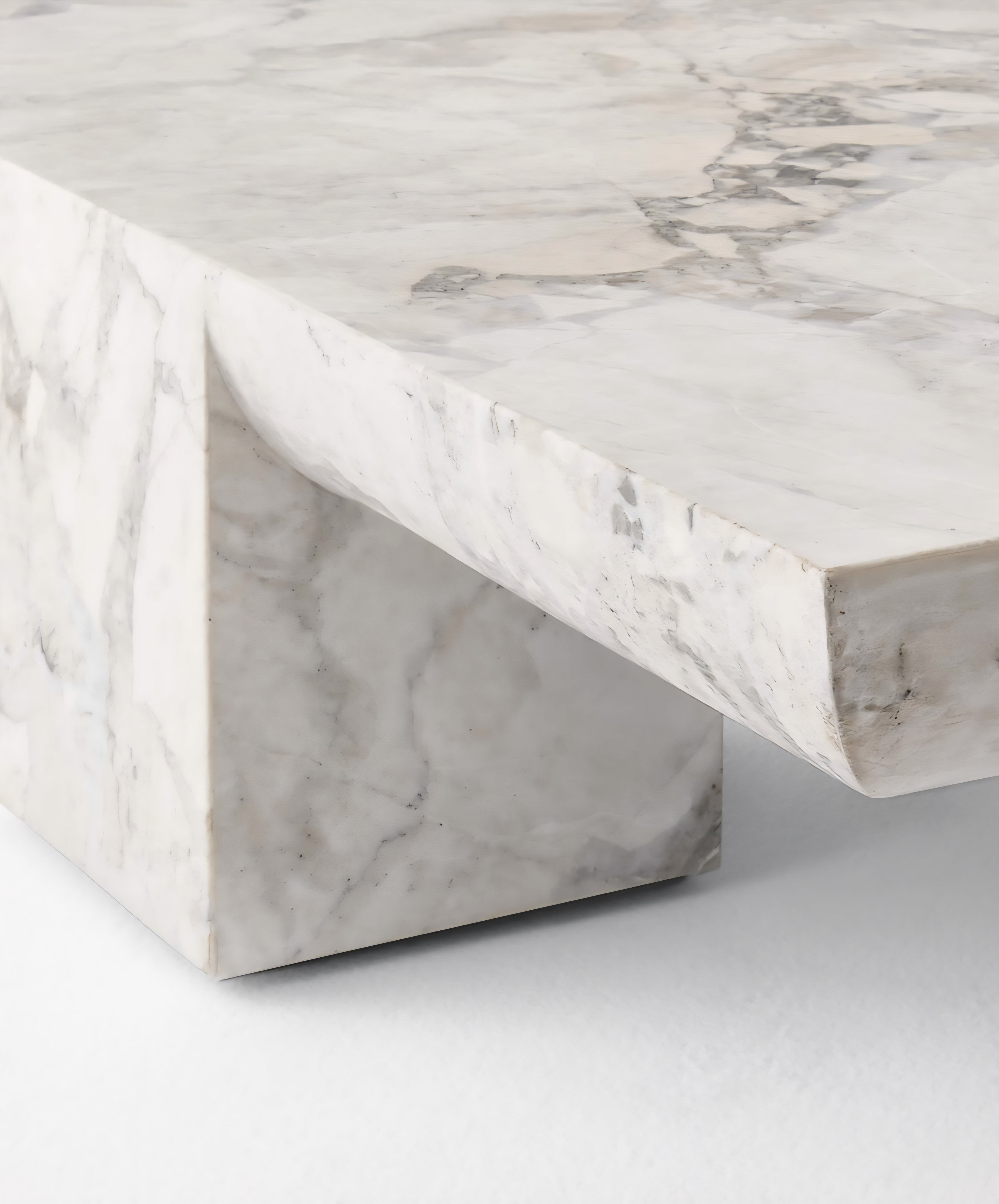 THE ONE × Marlo — Marble Coffee Table