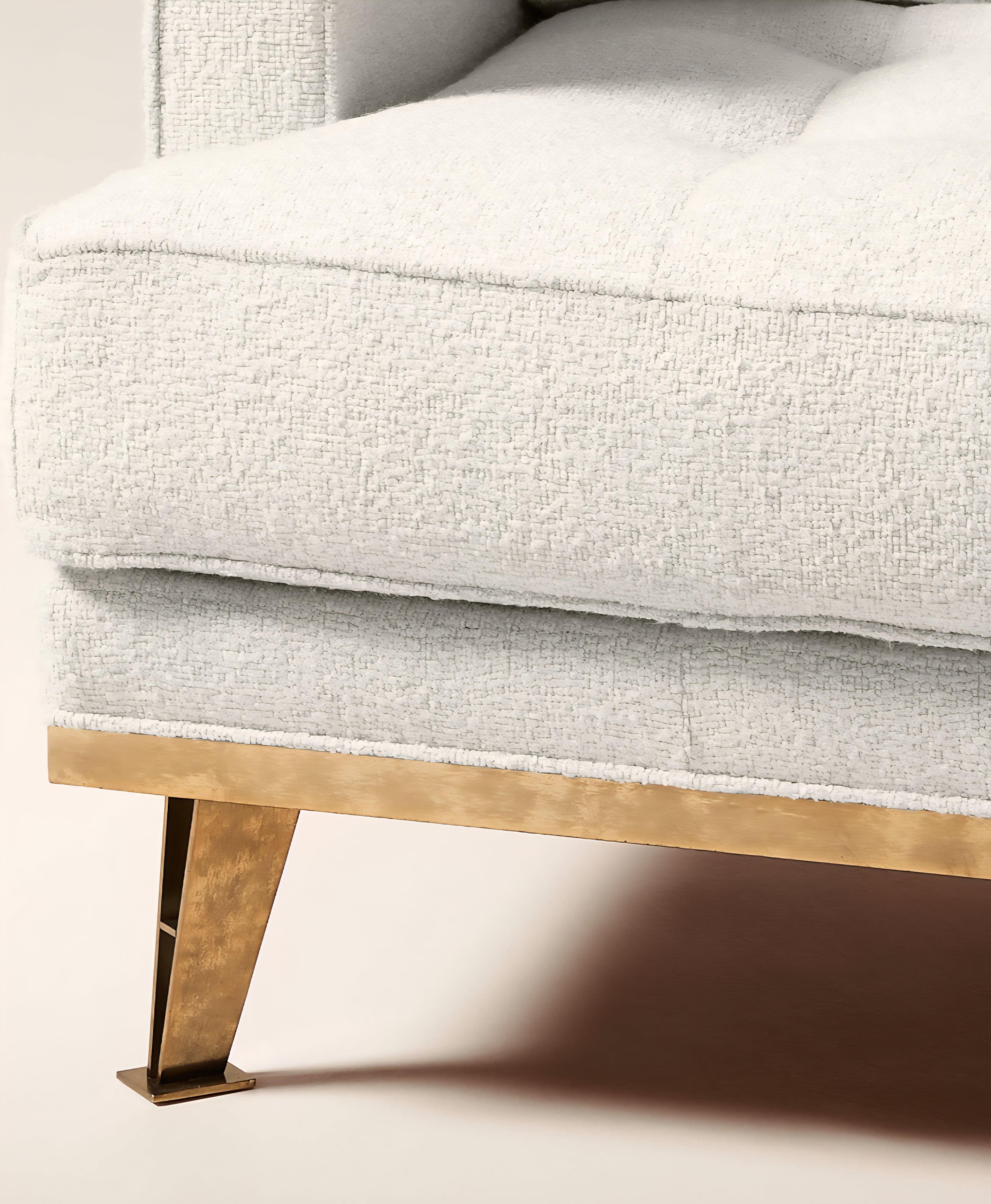 THE ONE × Itero — Off White Performance Fabric Sofa