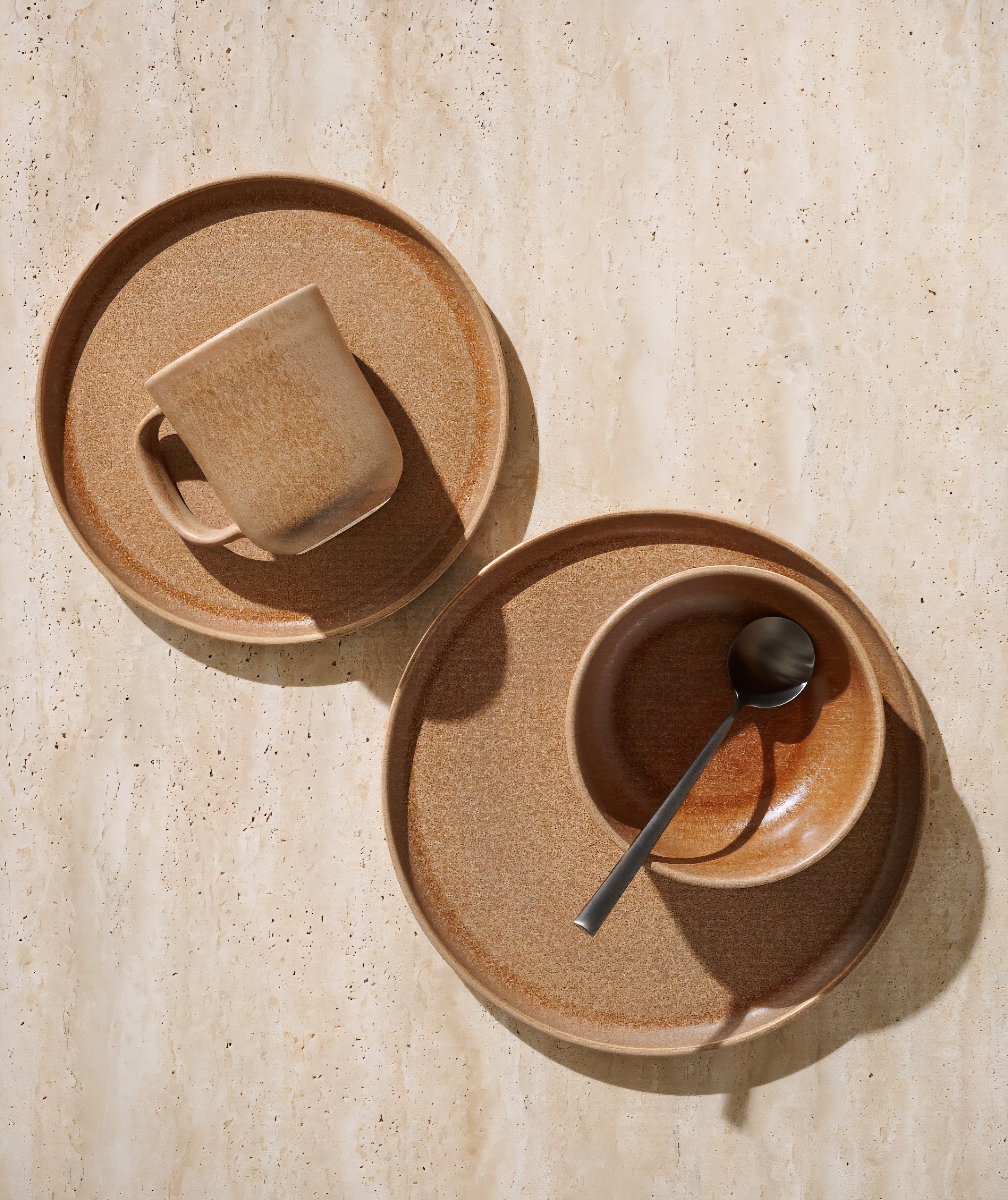 THE ONE × Drift — Matte Reactive Glaze Dinner Plates