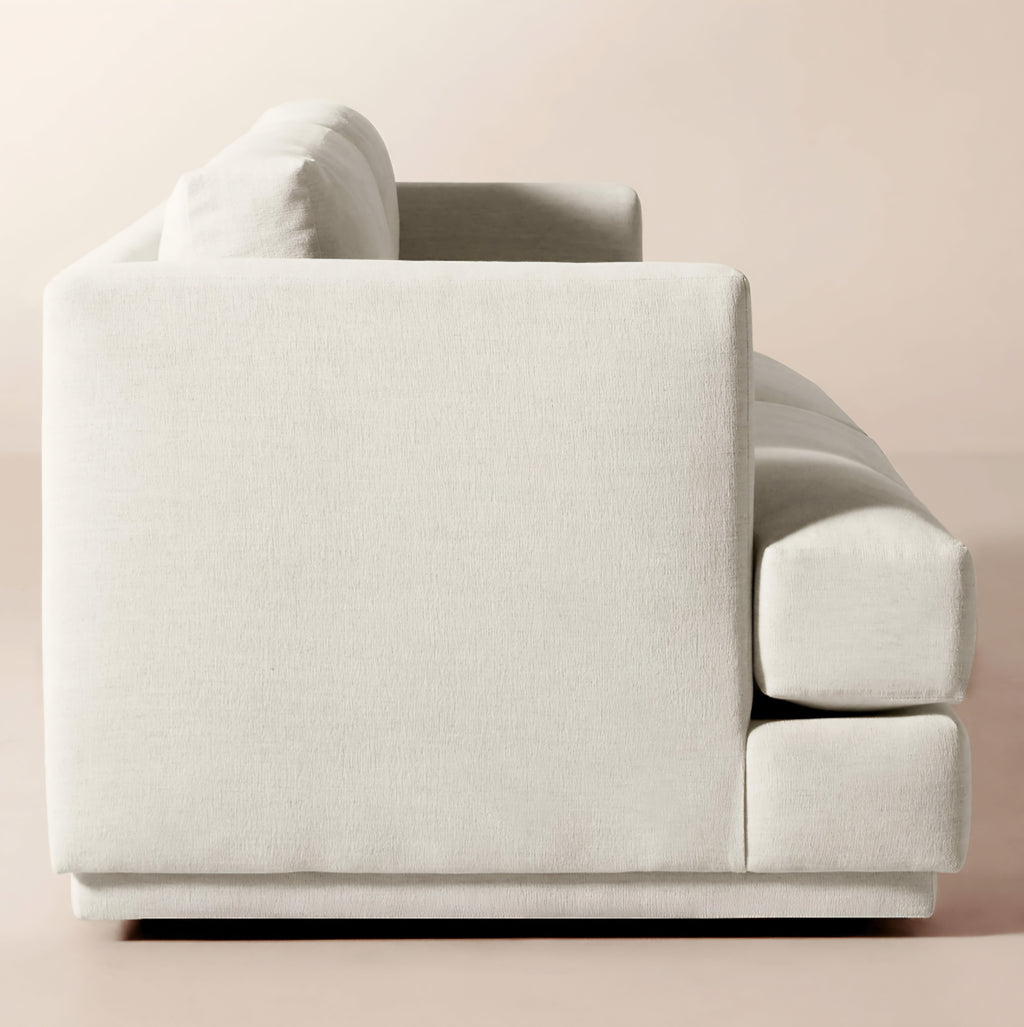 THE ONE × Seneca — Off-White Performance Fabric Sleeper Sofa