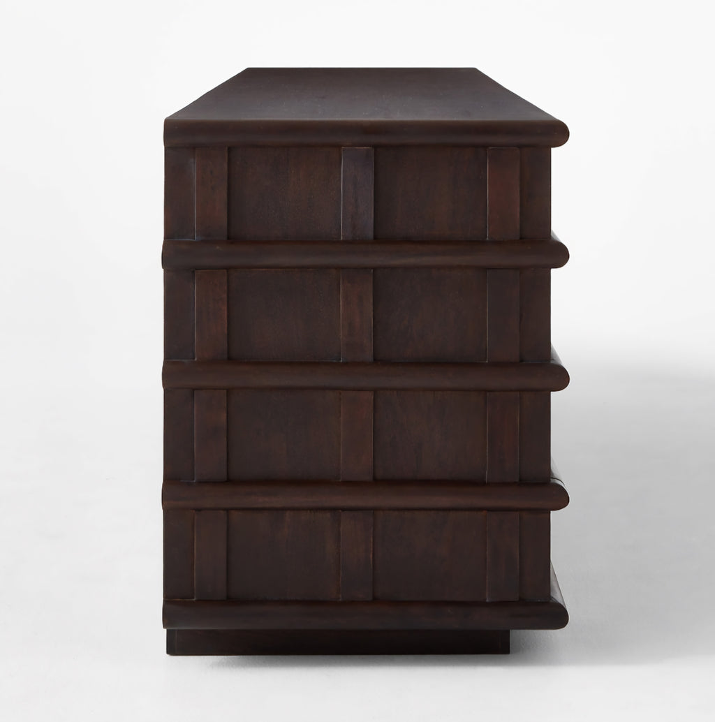 THE ONE × Alpena — Dark Acacia Wood Credenza