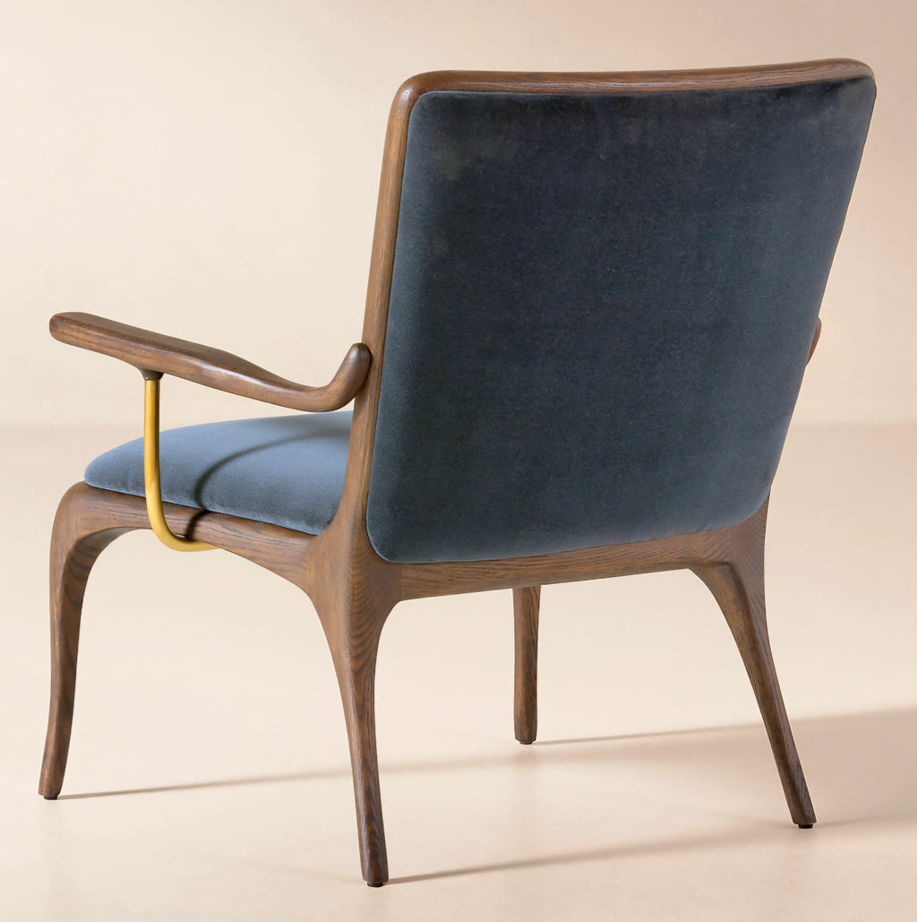 THE ONE × Colby — Faux Mohair Accent Chair