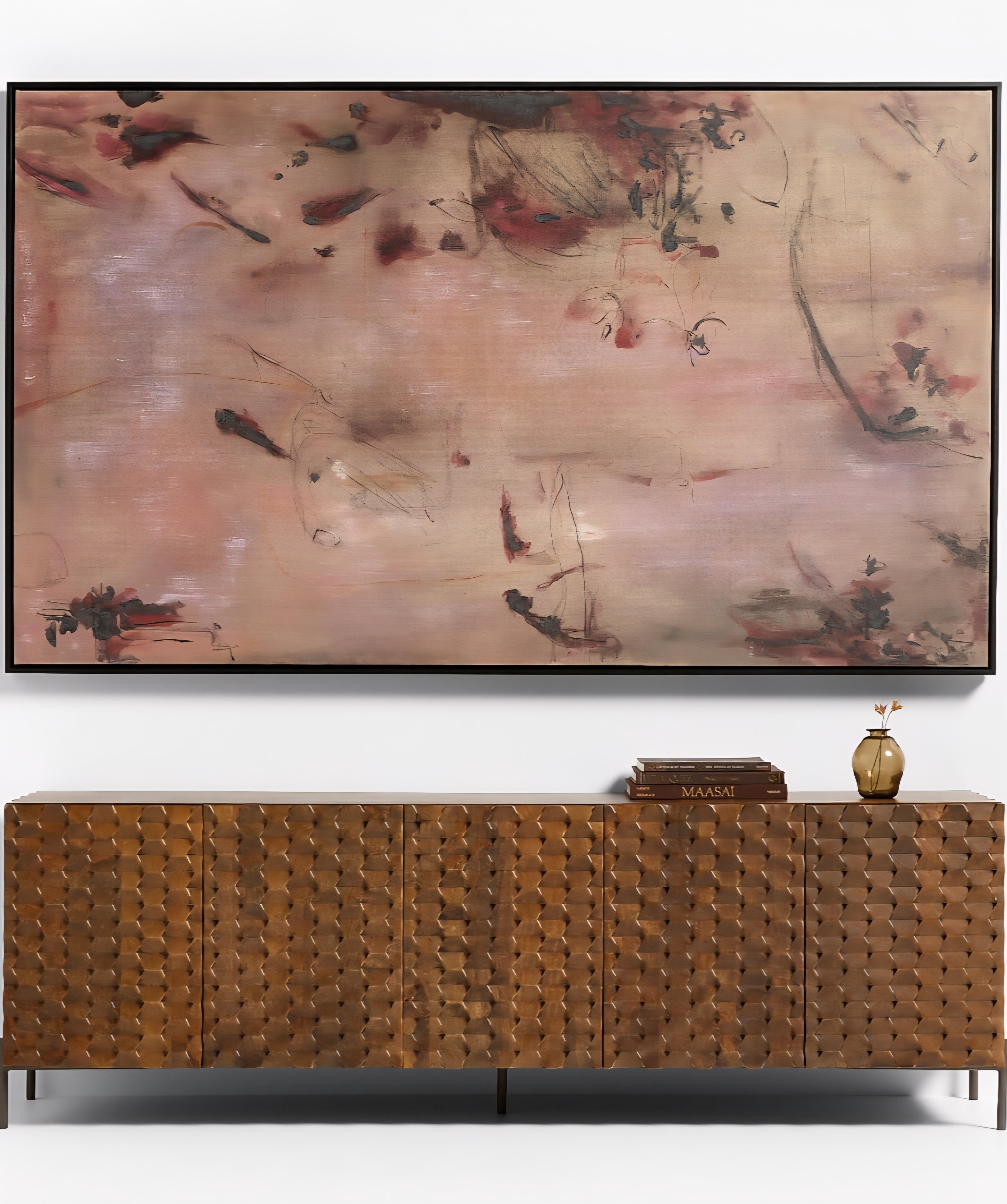 THE ONE × Hygge — Framed Wall Art (86.5"x51.5")