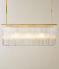 THE ONE × Stellar — 2-Tier Glass Chandelier Light