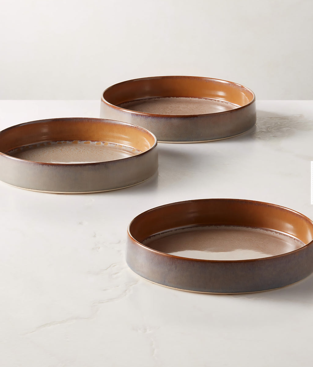 THE ONE × Prado — Reactive Glaze Pasta & Soup Bowls