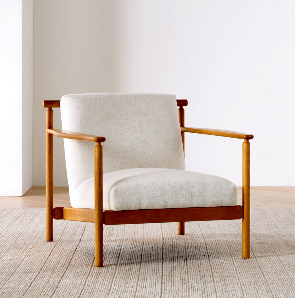 THE ONE × Ojai — Wood Accent Chair