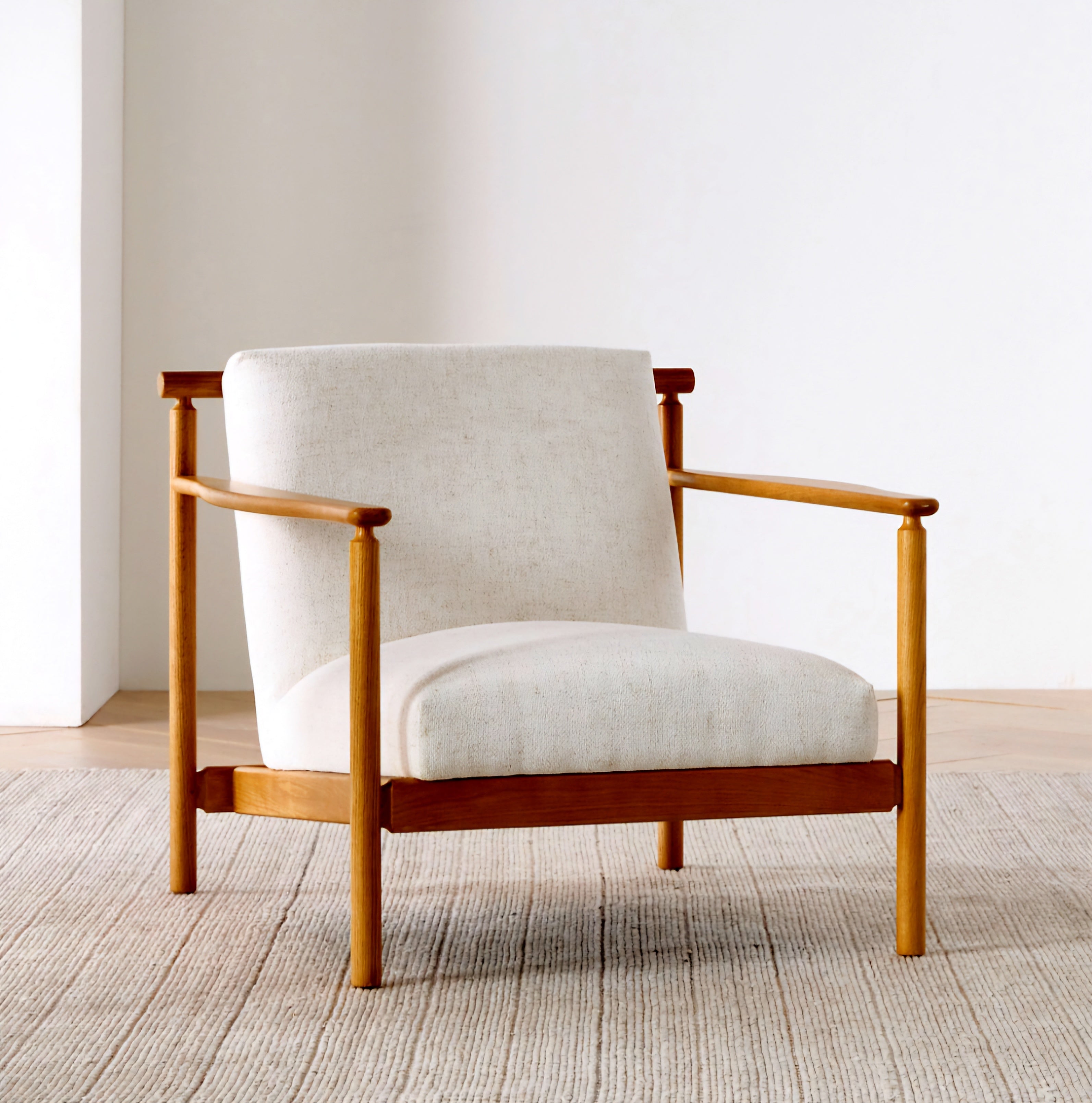THE ONE × Ojai — Wood Accent Chair