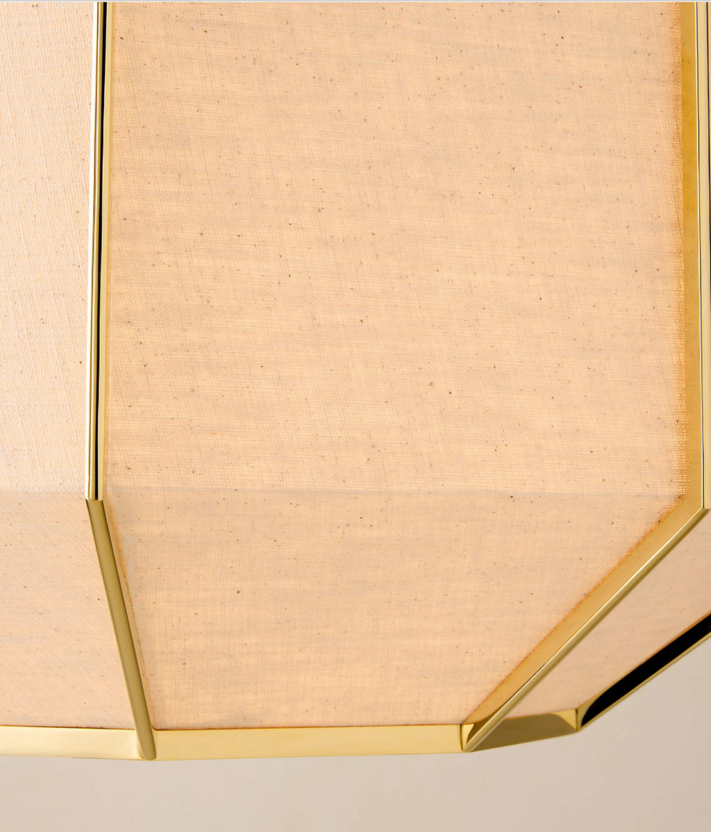 THE ONE × Blisse — Natural Linen Pendant Light