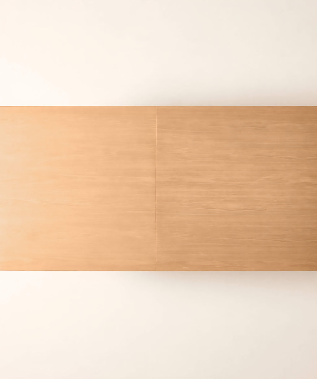 THE ONE × Otis — Rectangular Dark Oak Extendable Dining Table