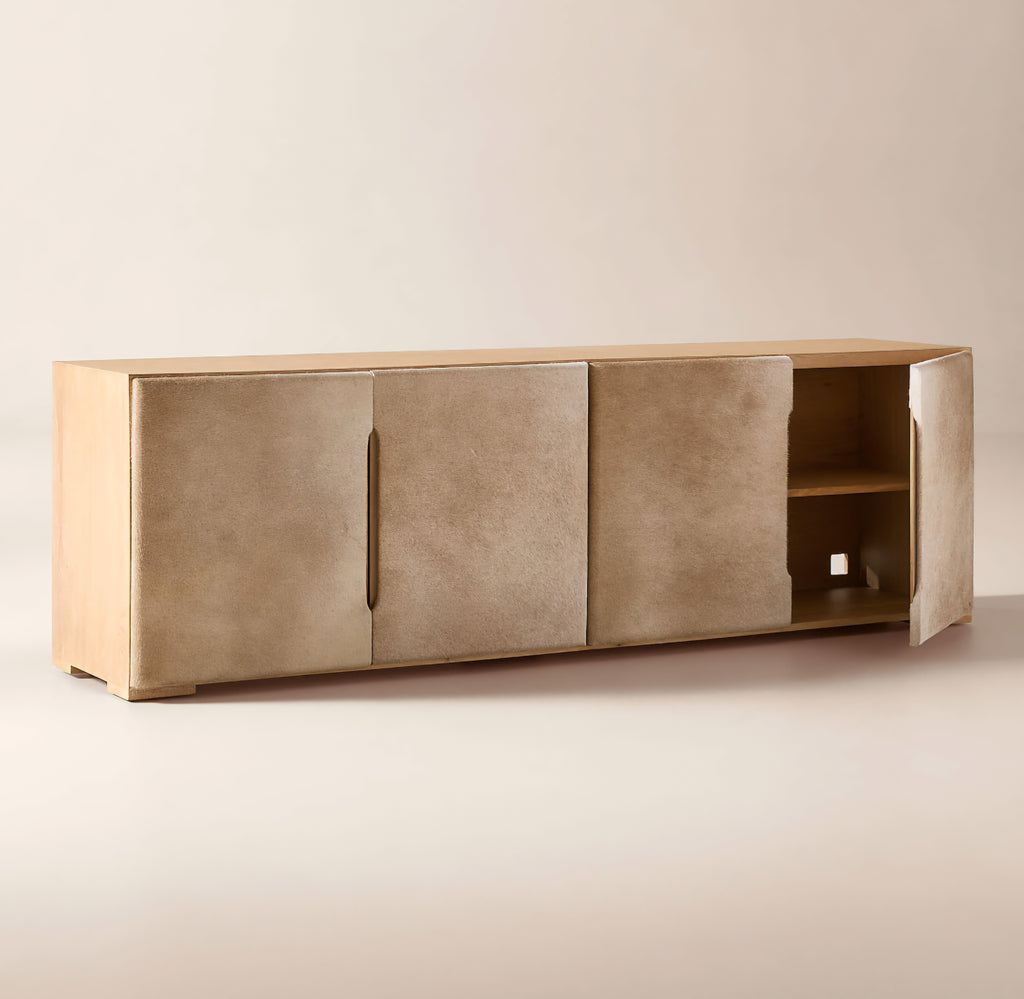 THE ONE × Sawyer — Hair on Hide Media Console