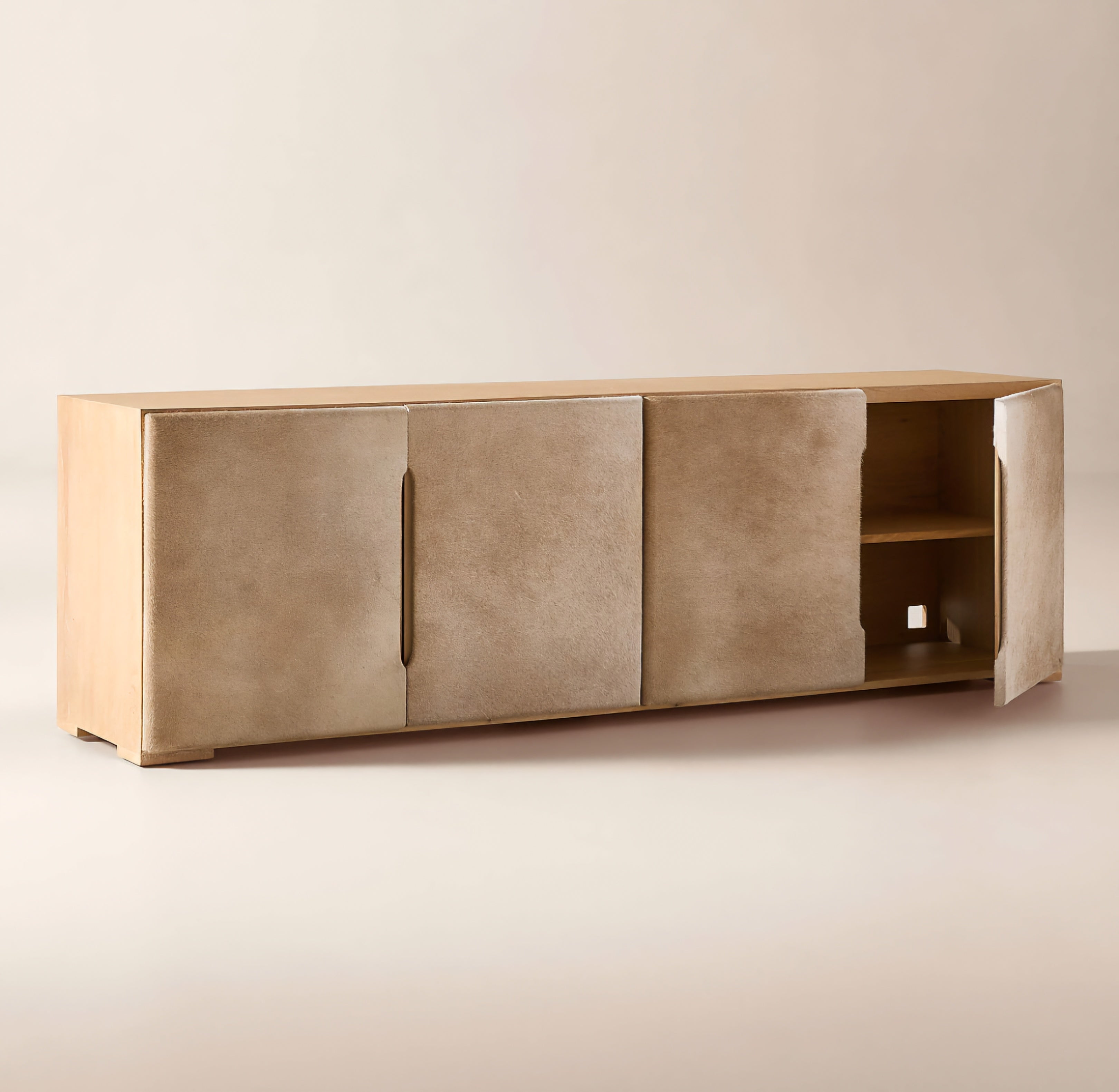 THE ONE × Sawyer — Hair on Hide Media Console
