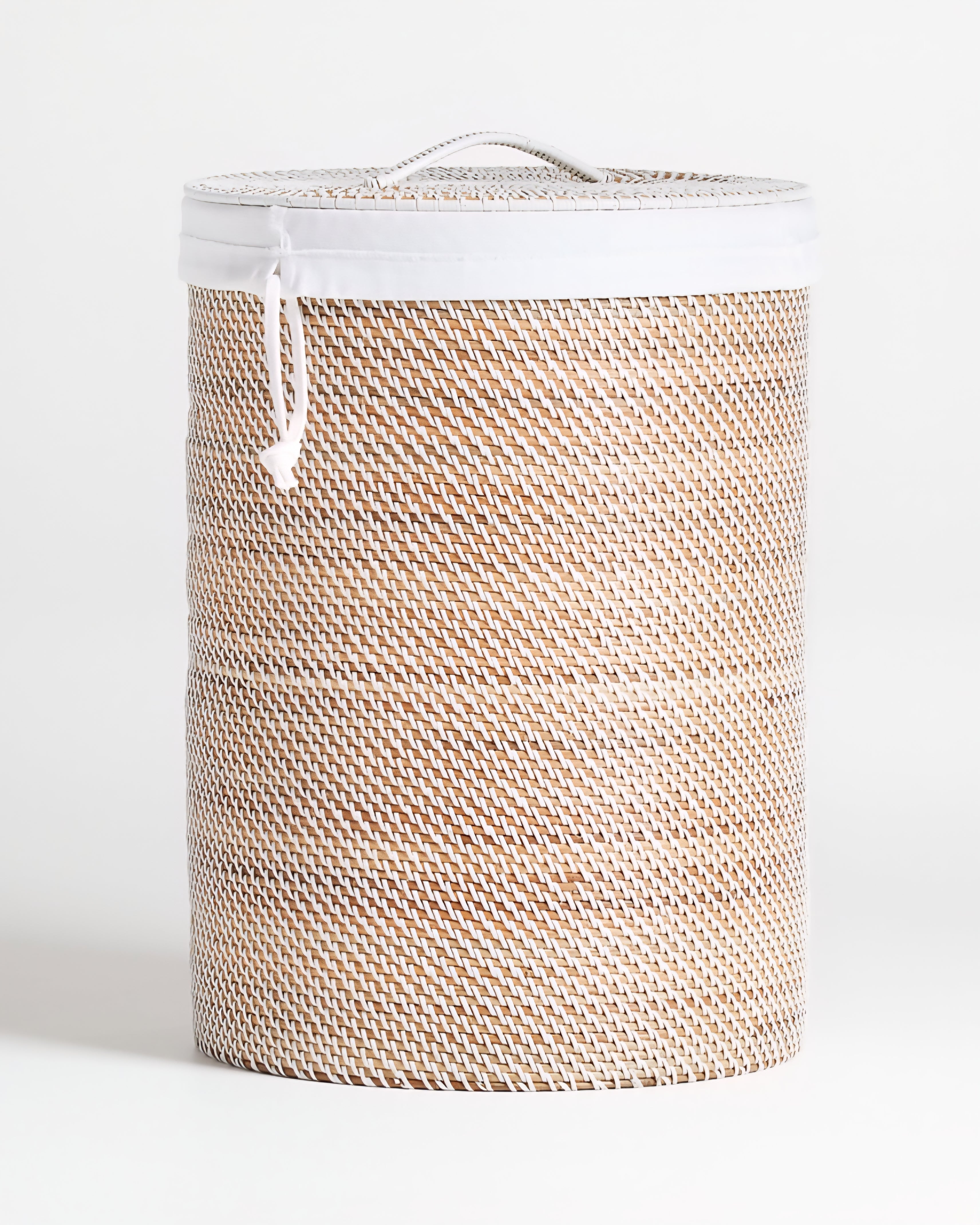 THE ONE × Sedona — White Hamper with Laundry Bag Liner