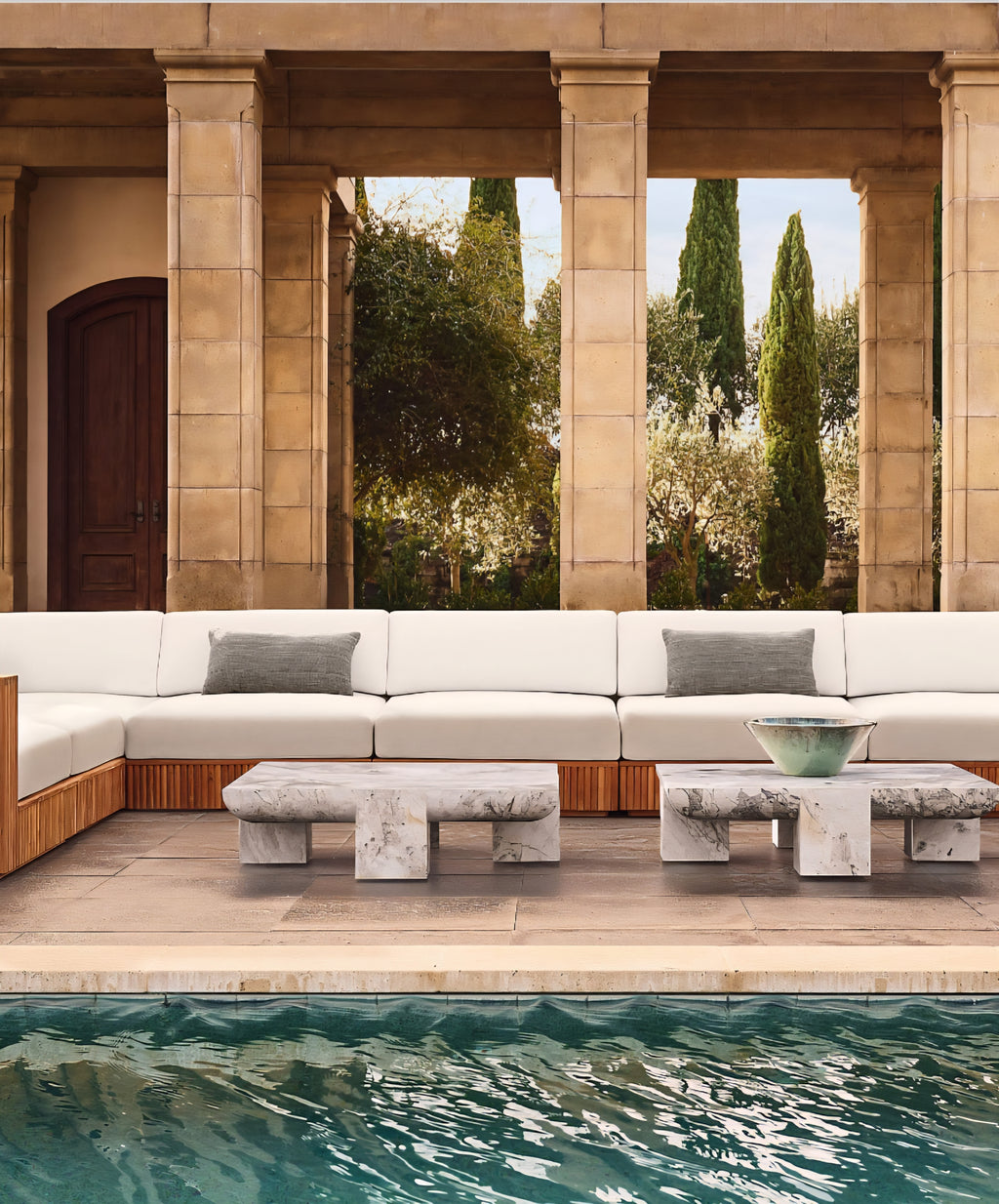 THE ONE × Marlo — Marble Coffee Table
