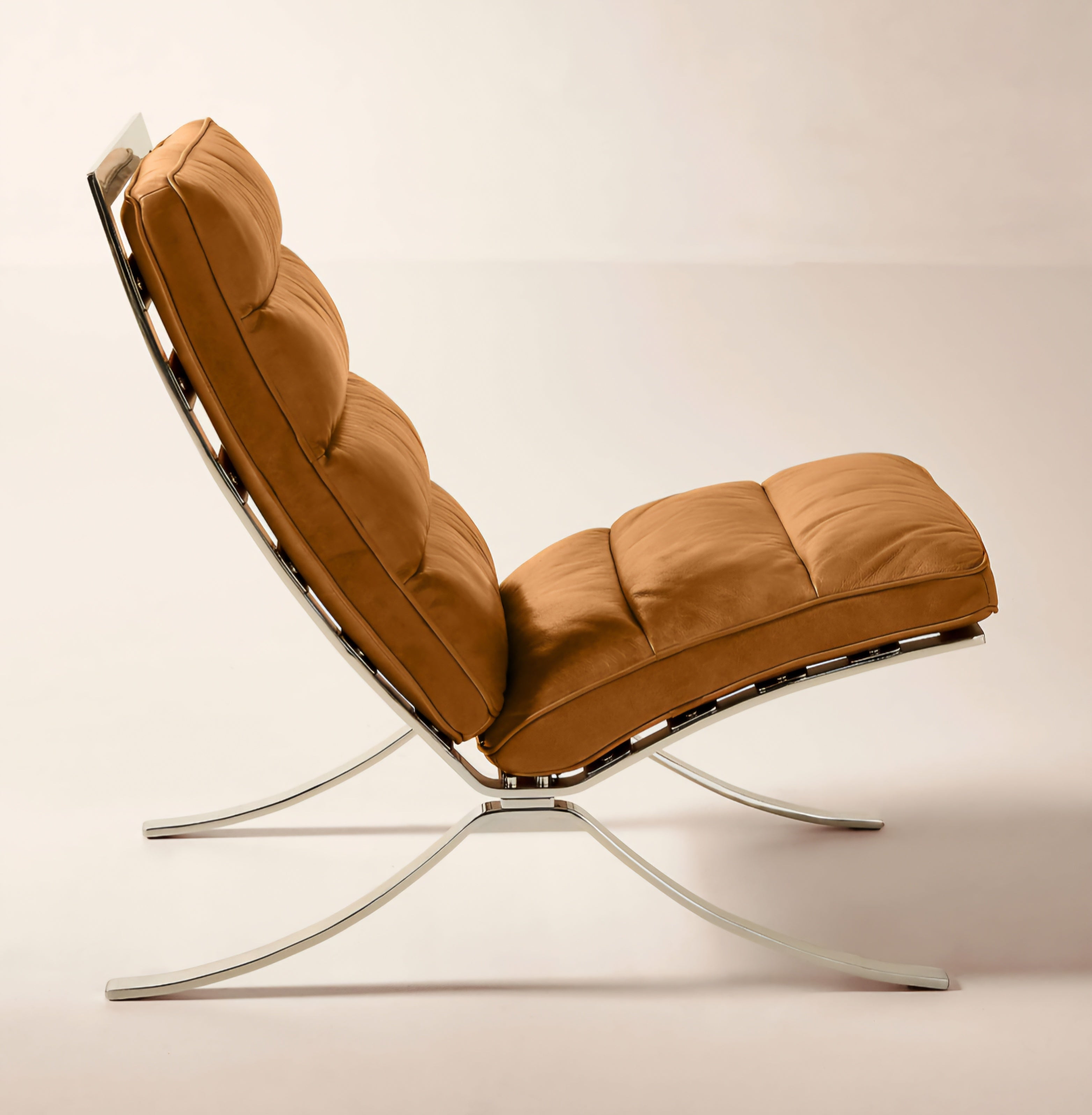 THE ONE × Nordhavn — Saddle Brown Leather Chair