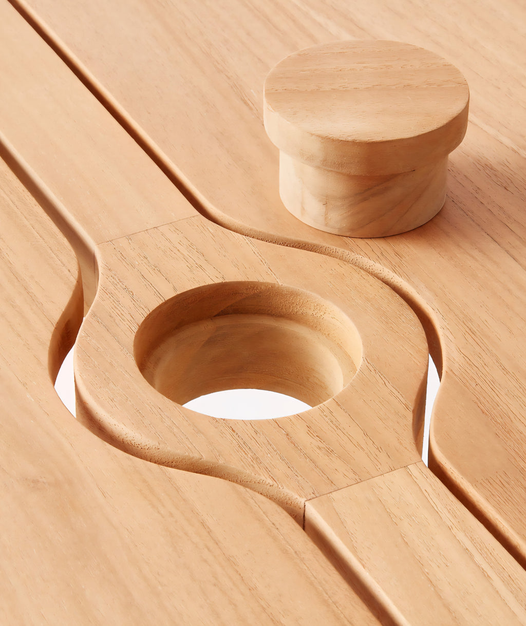 THE ONE × Pinet — Teak Outdoor Dining Table
