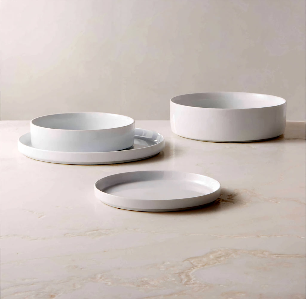 THE ONE × Frank — White Serving Bowl
