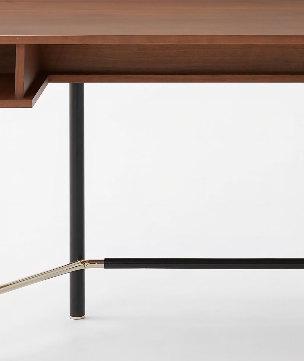 THE ONE × Portofino — Wood Desk (87")