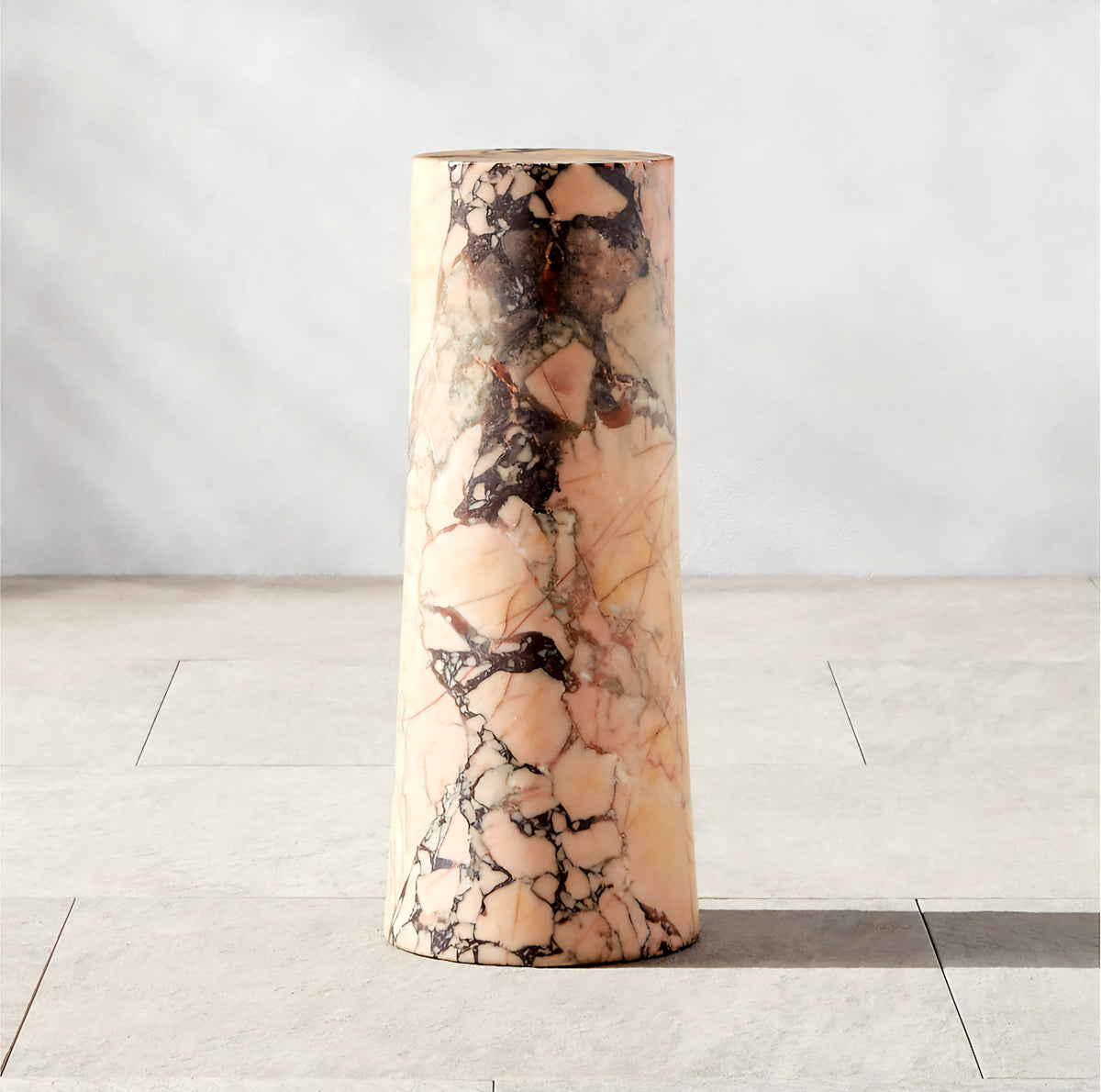 THE ONE × La Paloma — Purple Braccia Marble Side Table