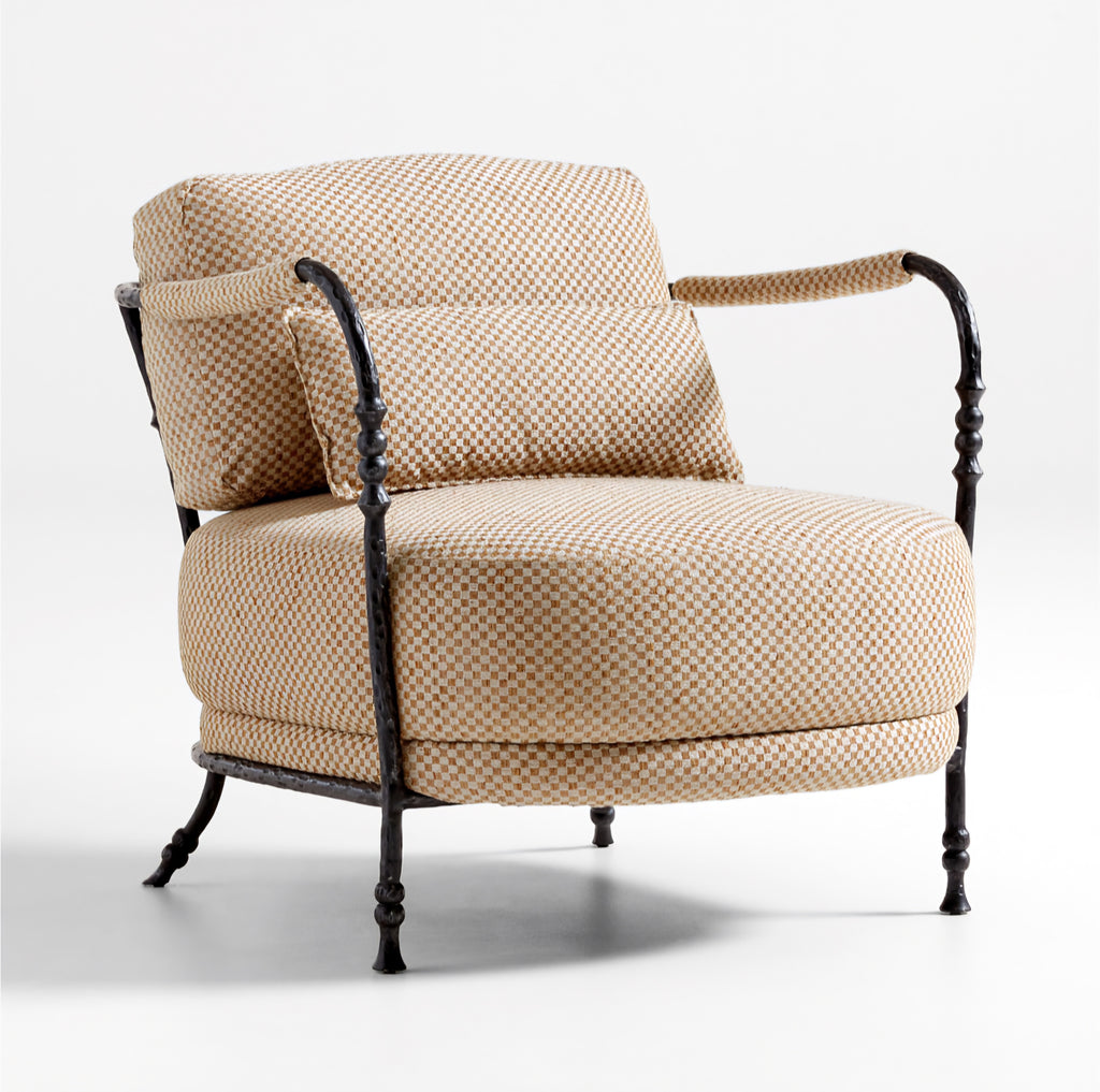 THE ONE × Muirfield — Sculptural Metal Accent Chair