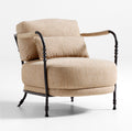 THE ONE × Muirfield — Sculptural Metal Accent Chair