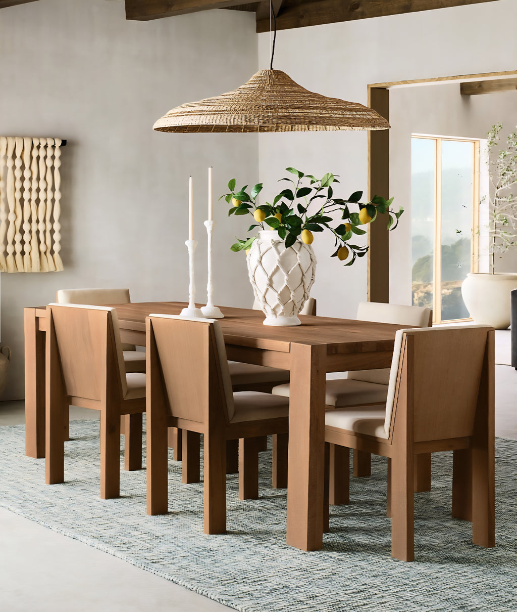THE ONE × Terra — Natural White Oak Dining Table