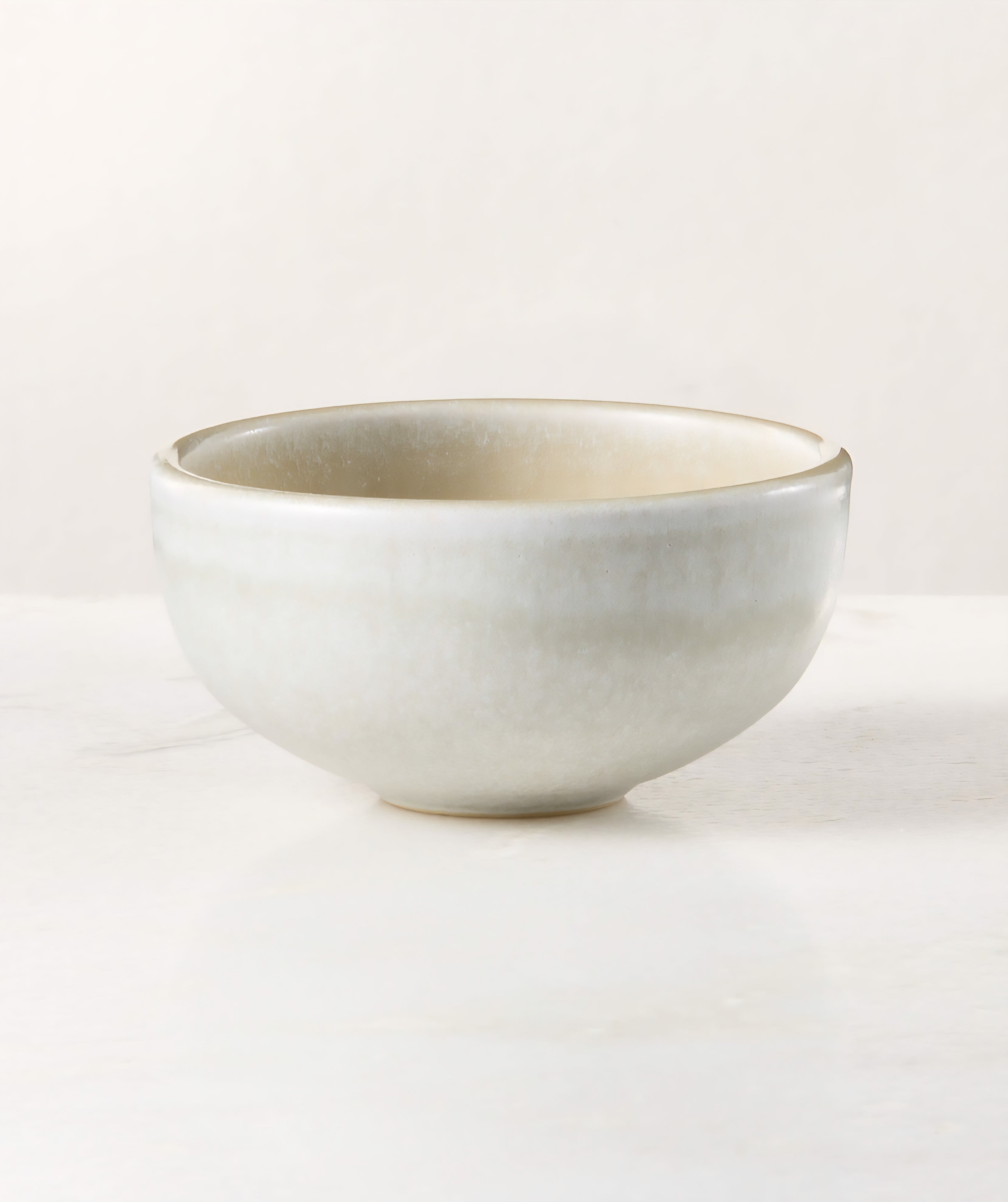 THE ONE × Drift — Ivory / Black Mini Bowl with Glossy Reactive Glaze