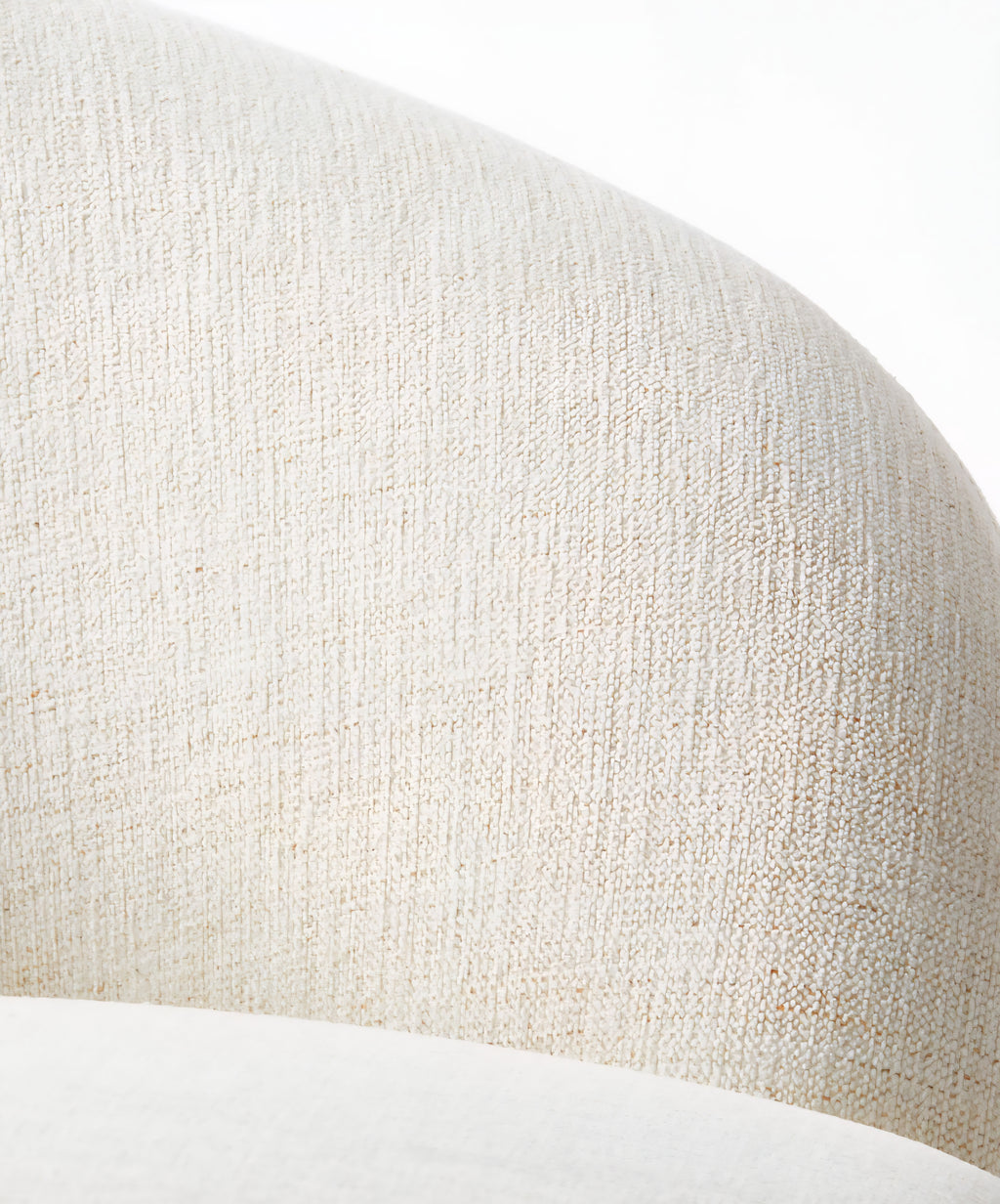 THE ONE × Curvo — White Performance Fabric Sofa by goop