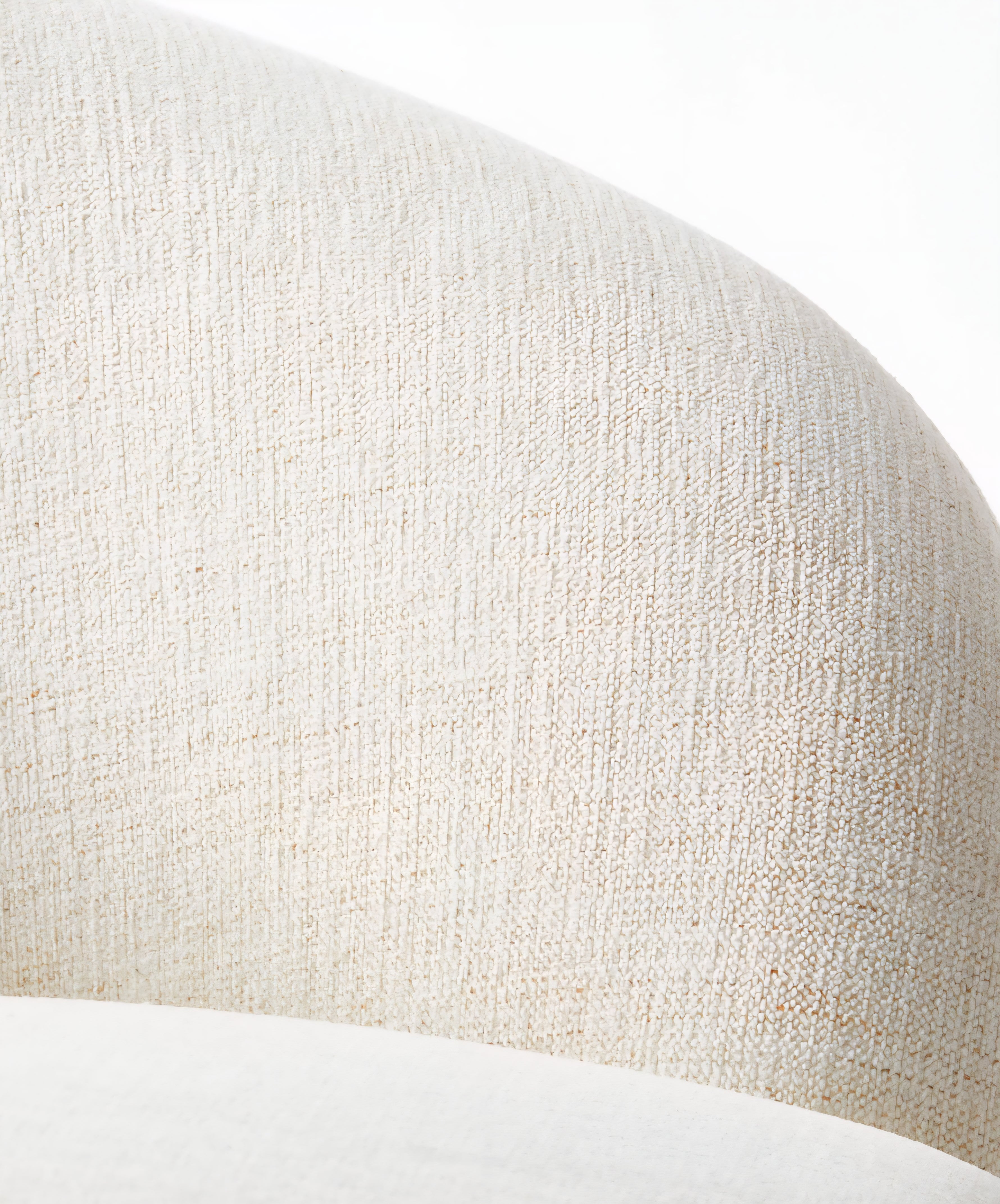 THE ONE × Curvo — White Performance Fabric Sofa by goop