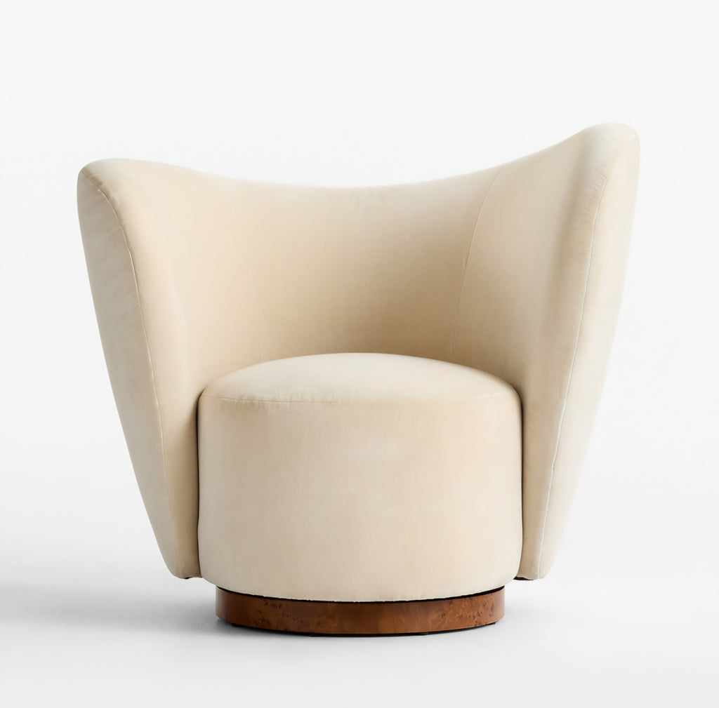 THE ONE × Salon — Swivel Accent Chair by Laura Harrier & Tiffany Howell