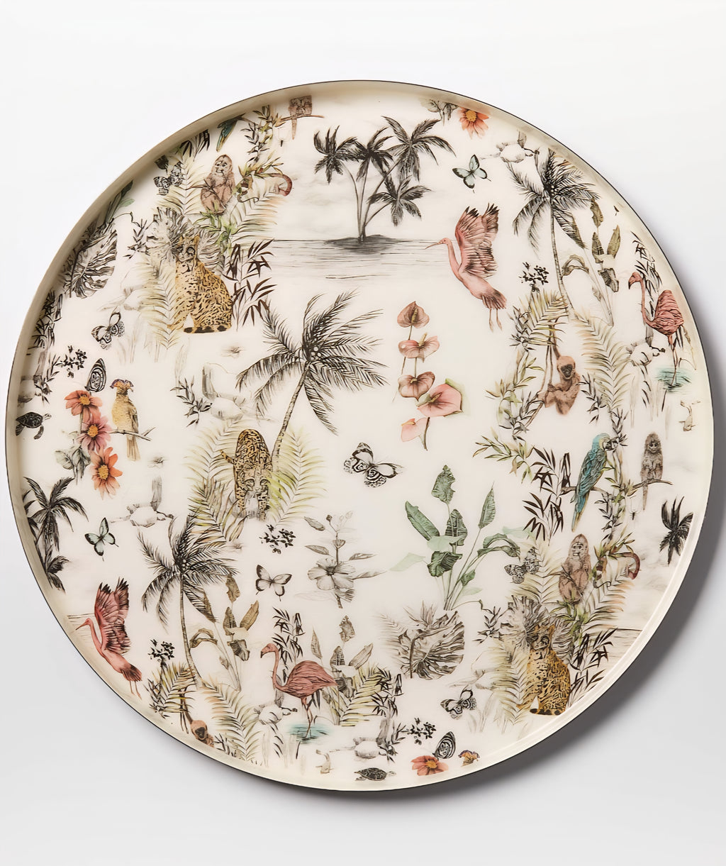 THE ONE × Jungle — Round Serving Tray