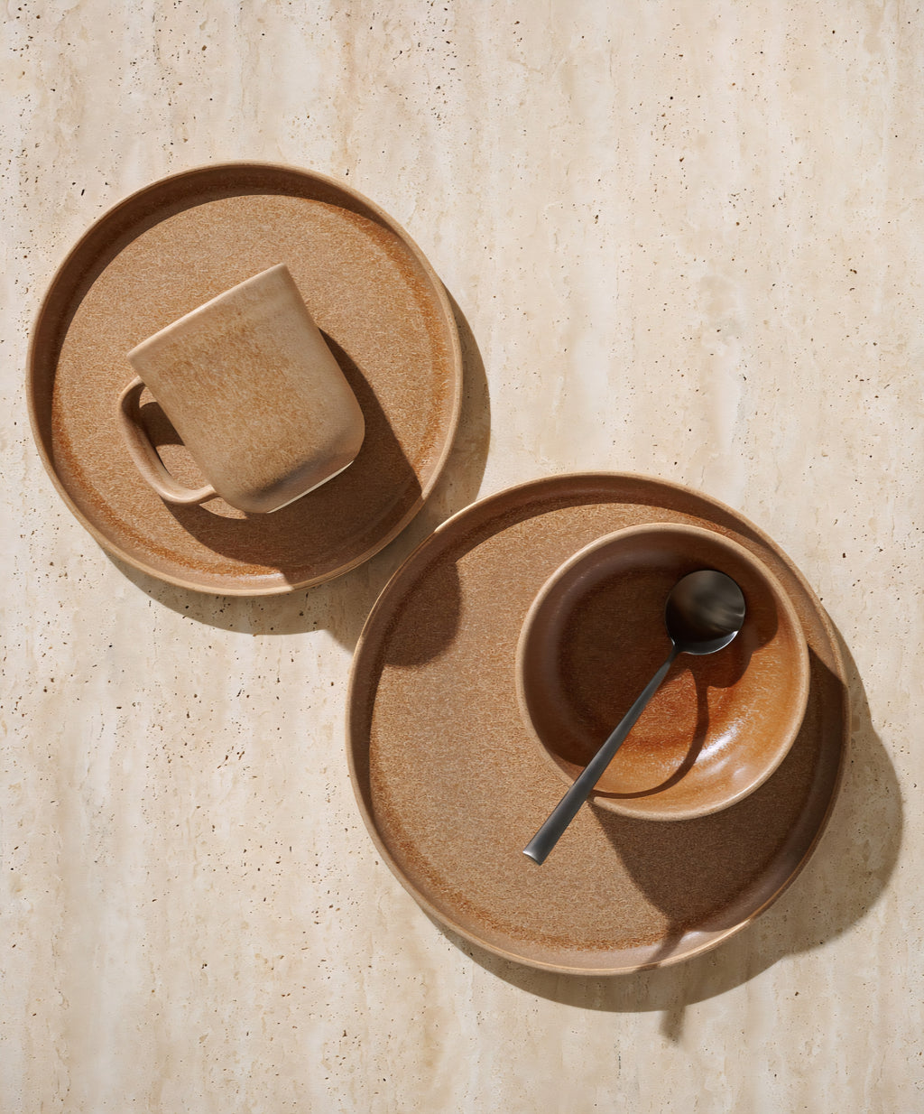 THE ONE × Drift — Reactive Glaze Mugs (Set of 6)