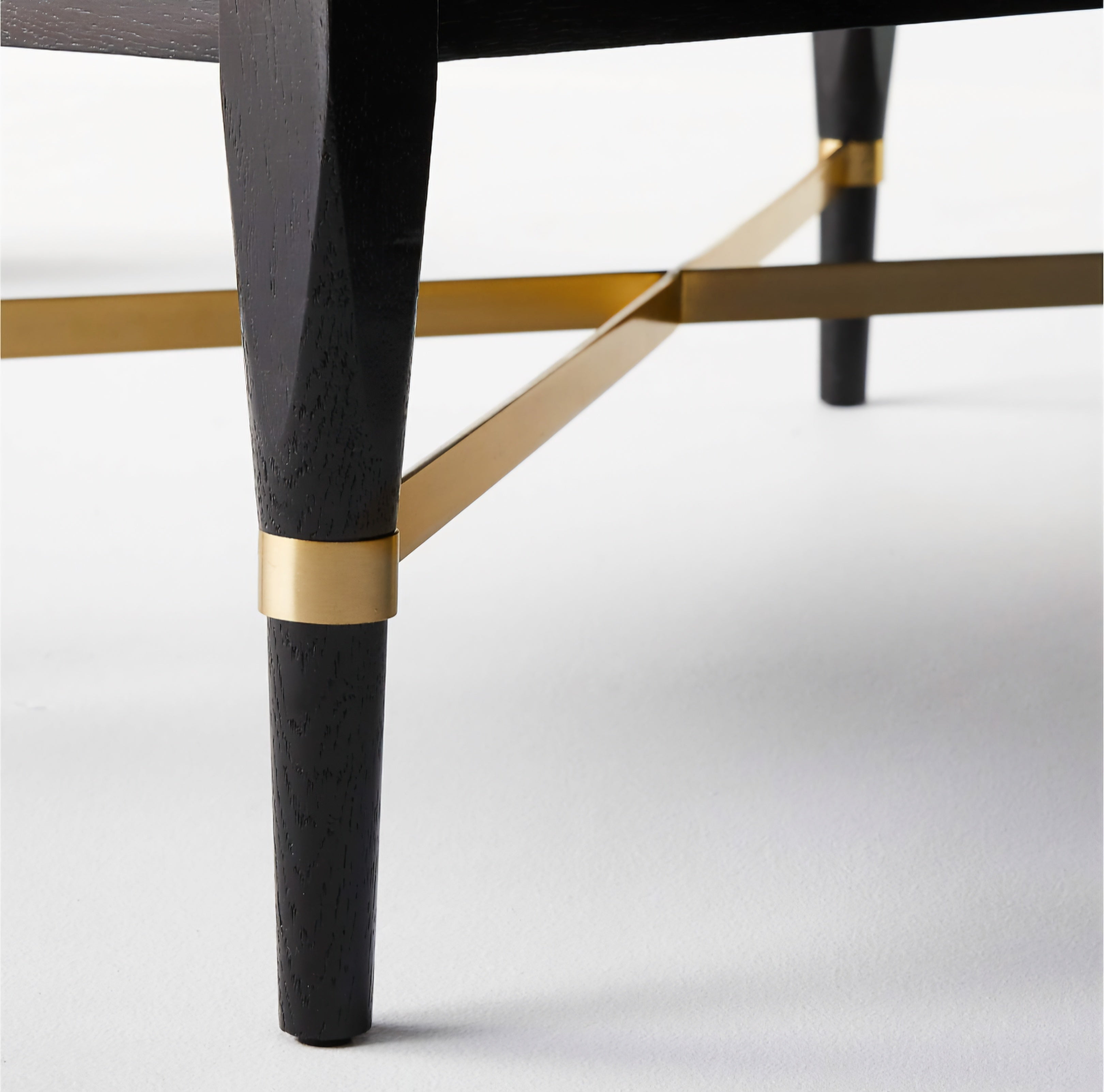 THE ONE × Connoisseur — Black Oak Wood 5-Drawer Dresser