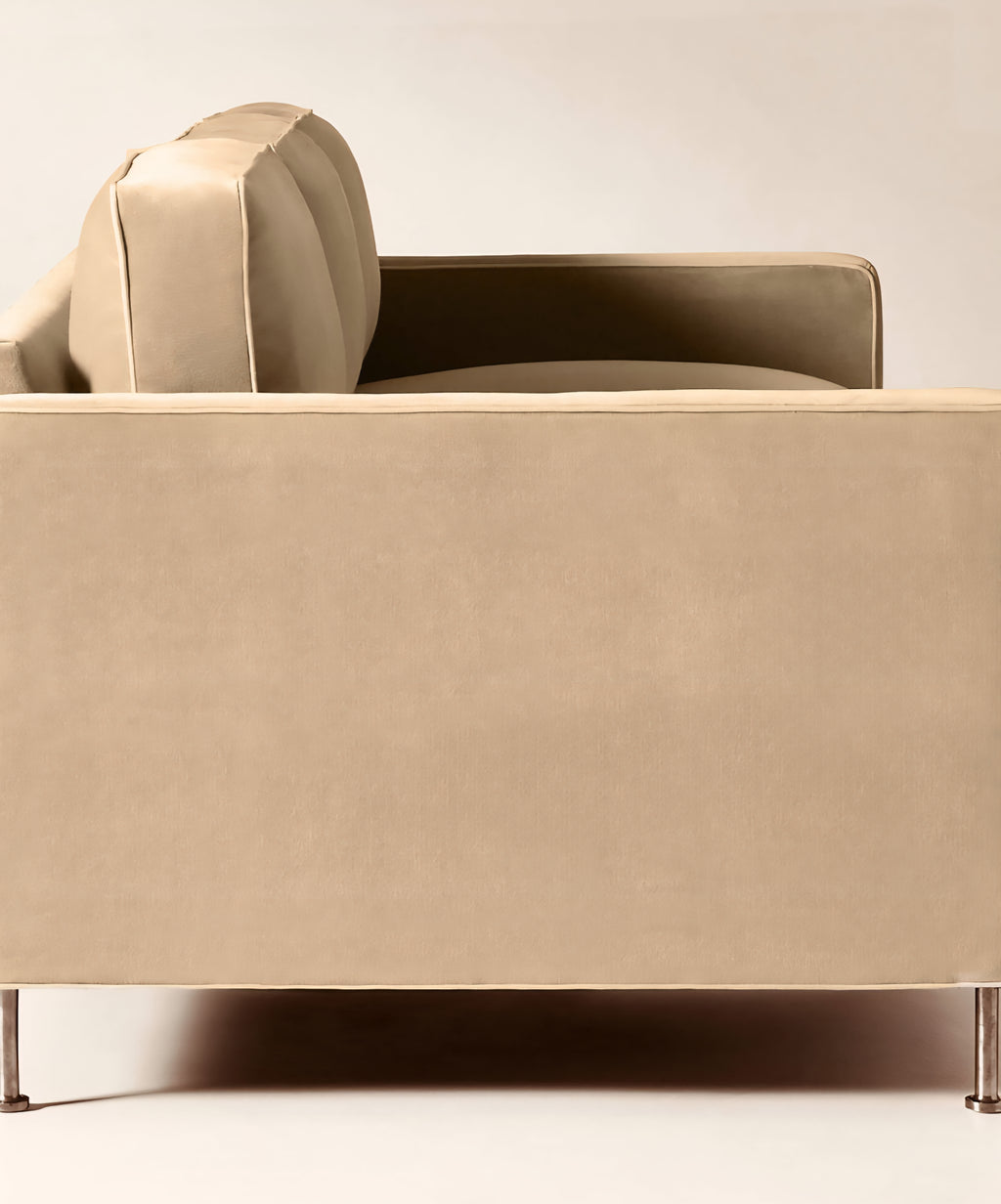 THE ONE × Brett — Jade Green Velvet Sofa
