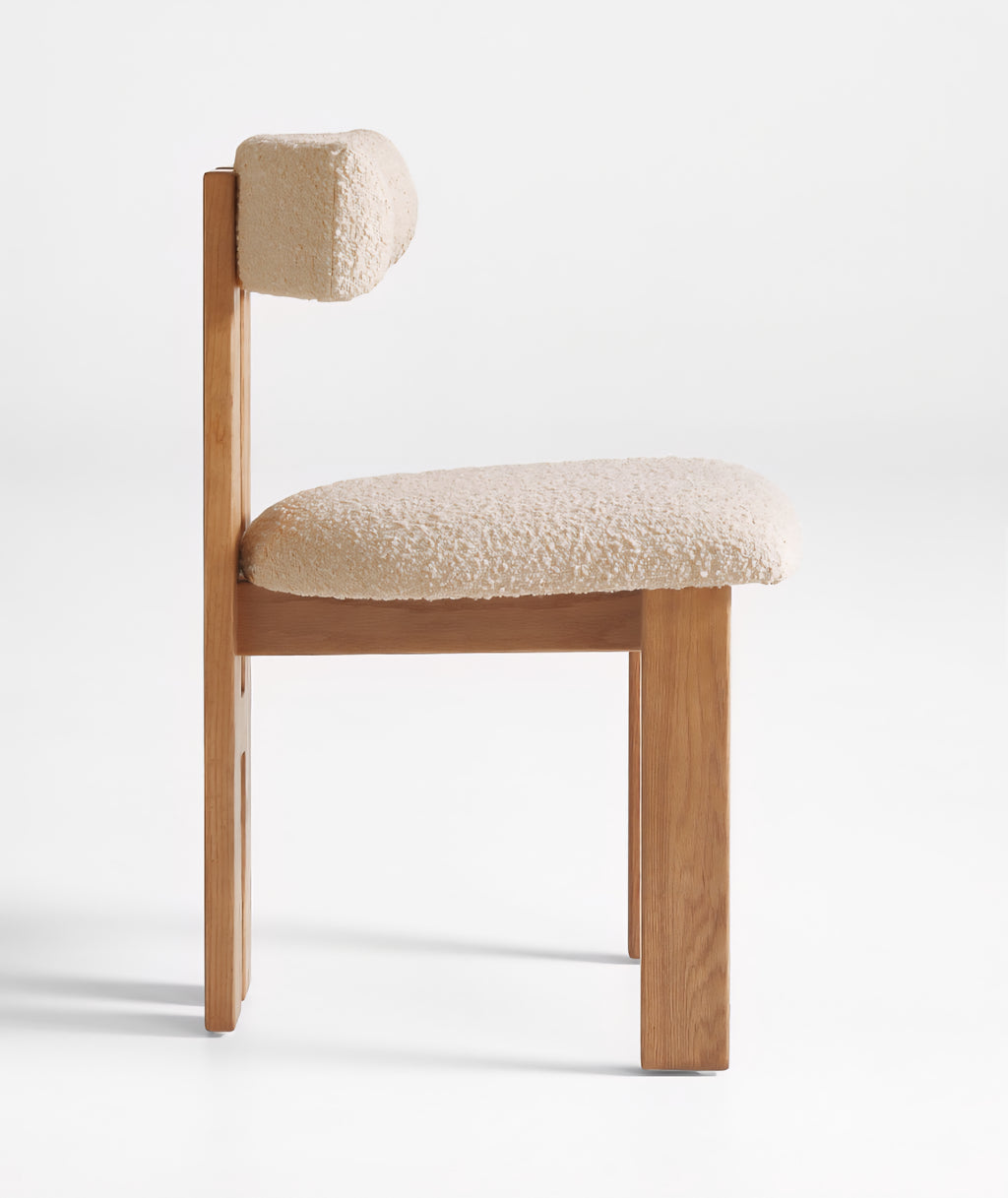 THE ONE × Ceremonie — Boucle Dining Chair