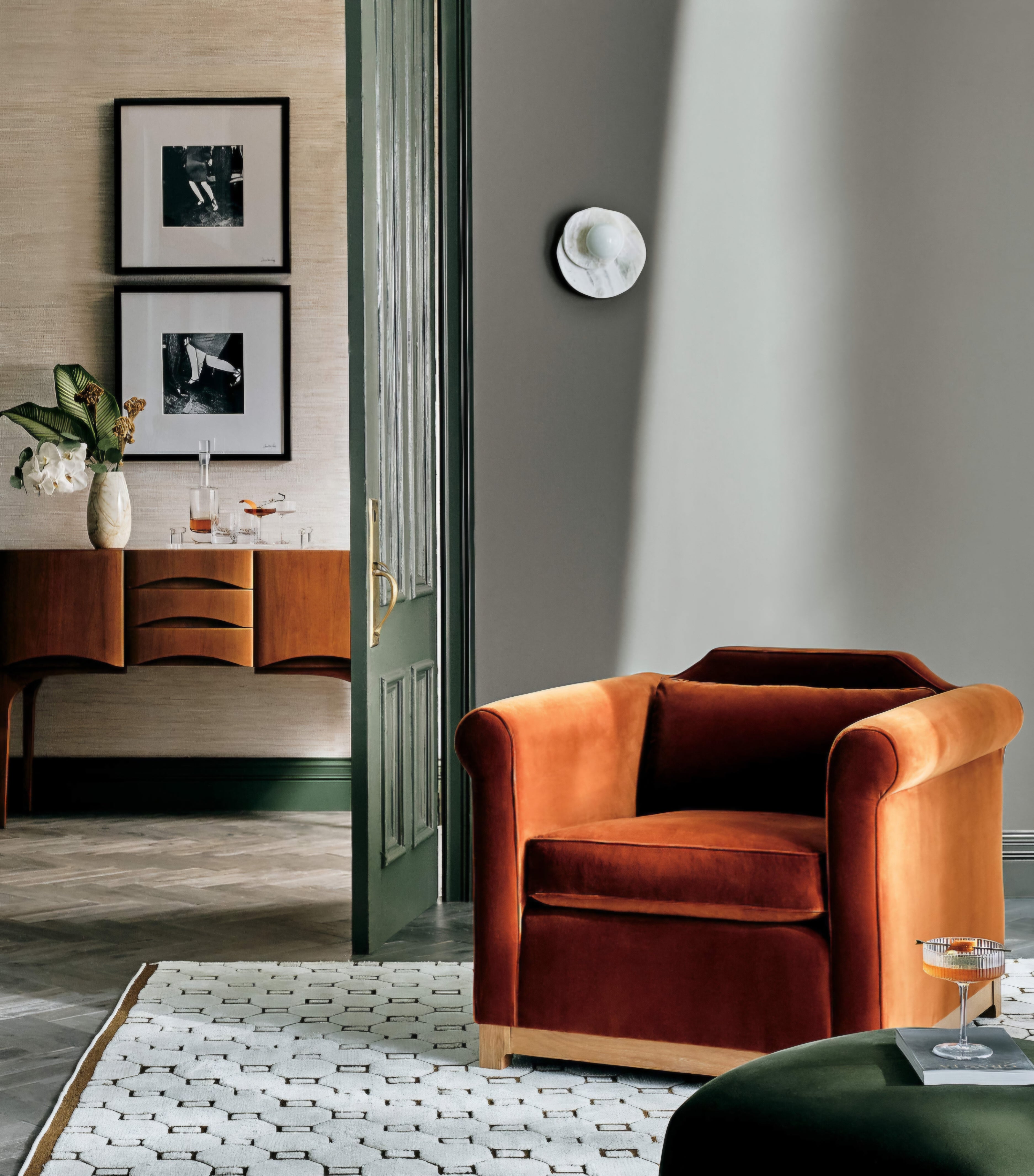THE ONE × Astr — White Onyx Wall Sconce