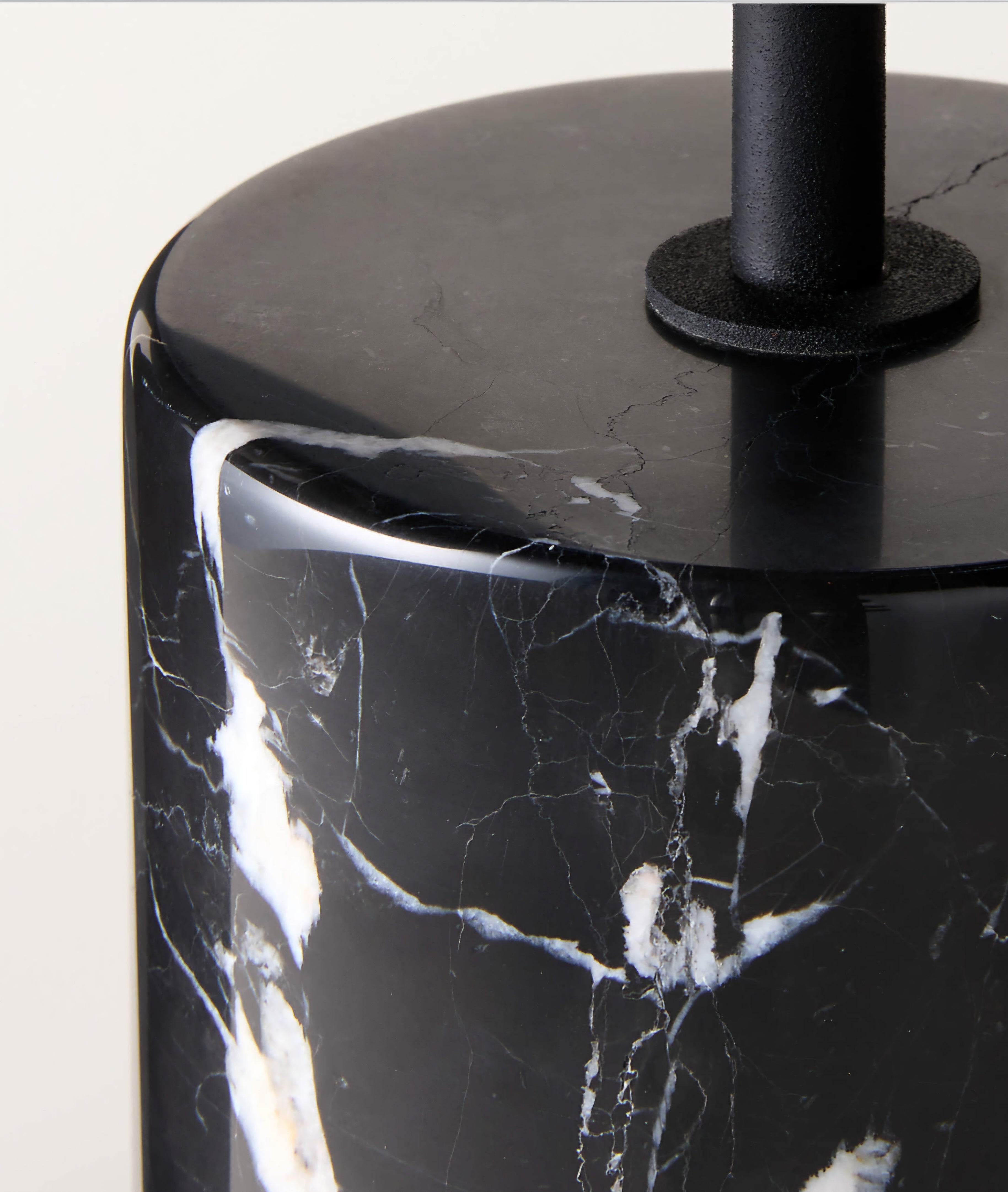 THE ONE × Domes — Black Marble Table Lamp