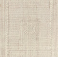 THE ONE × Calero — Hand-Knotted Warm White New Zealand Wool Rug Swatch