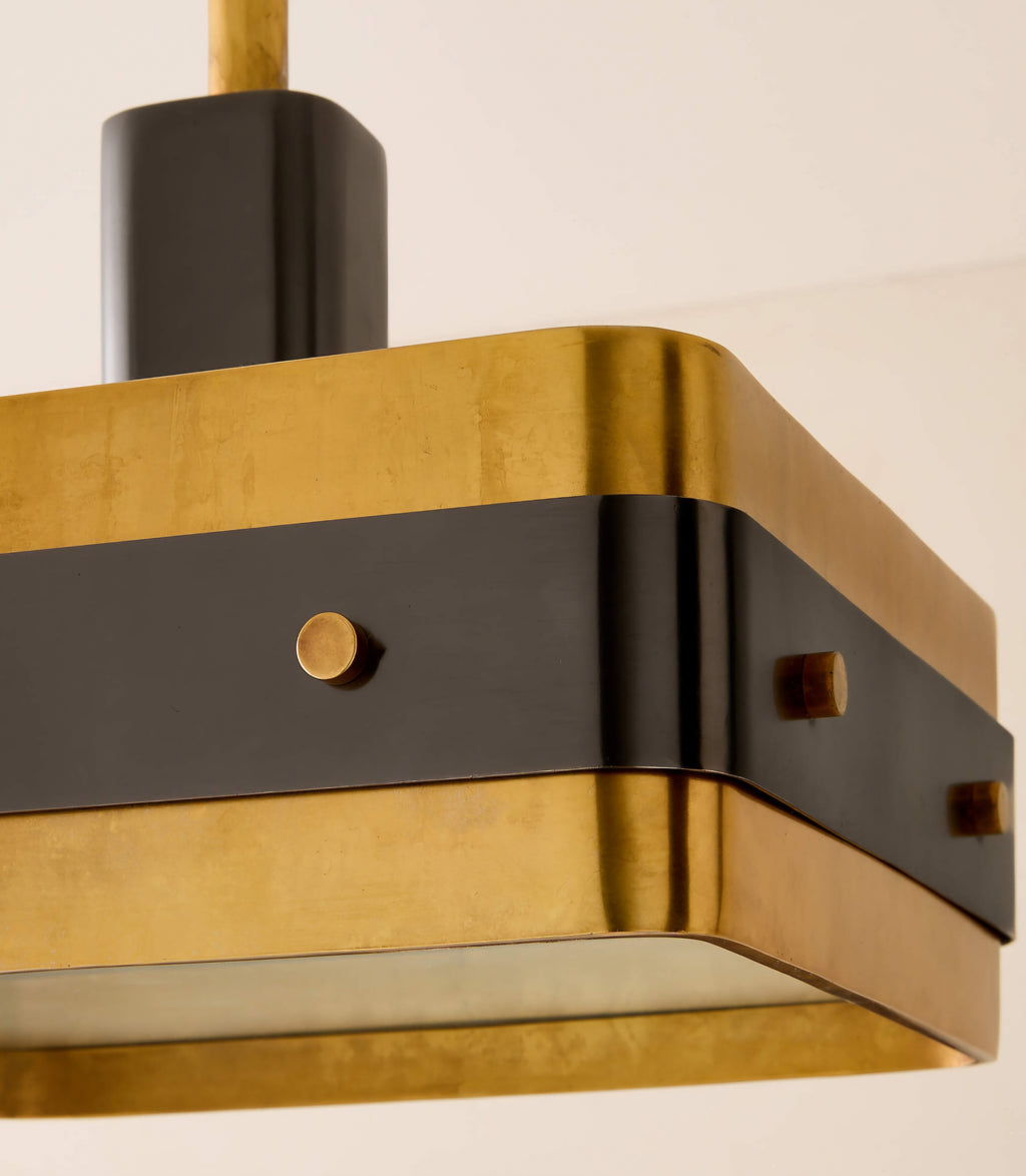 THE ONE × Tavish — Aged Brass Pendant Light
