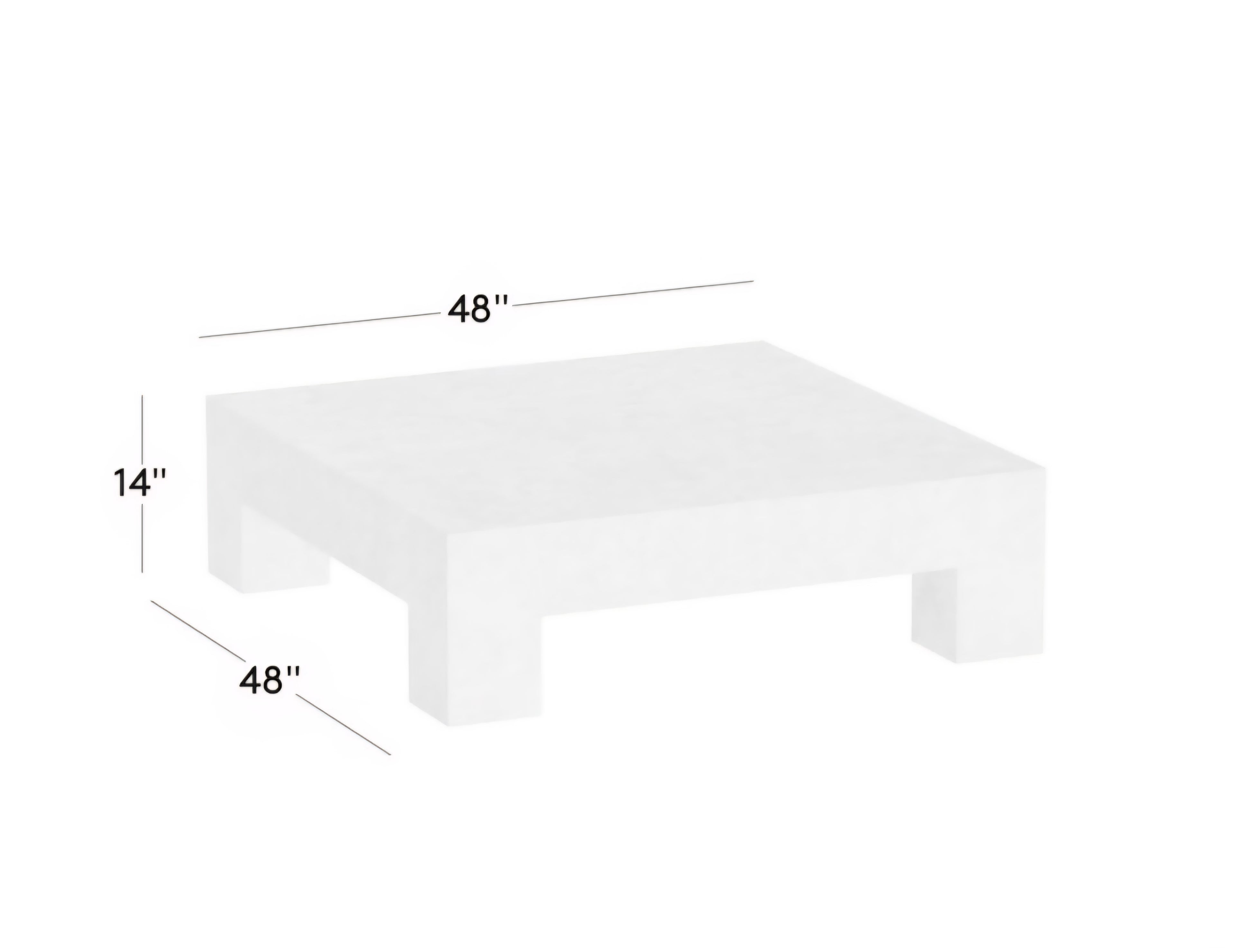 THE ONE × Scatola — Brown Burl Wood Coffee Table