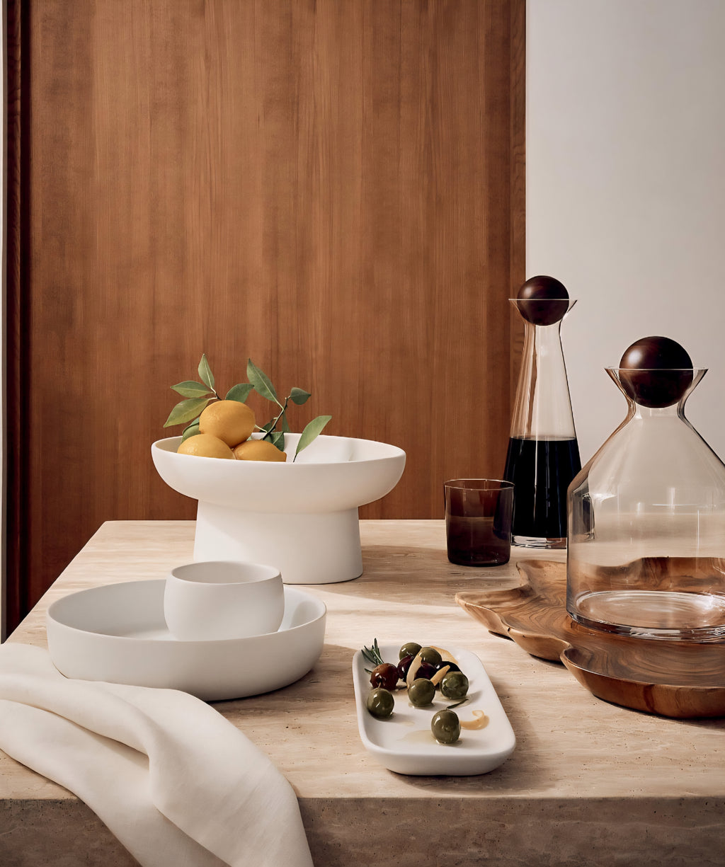 THE ONE × Mori — Matte Serving Bowl