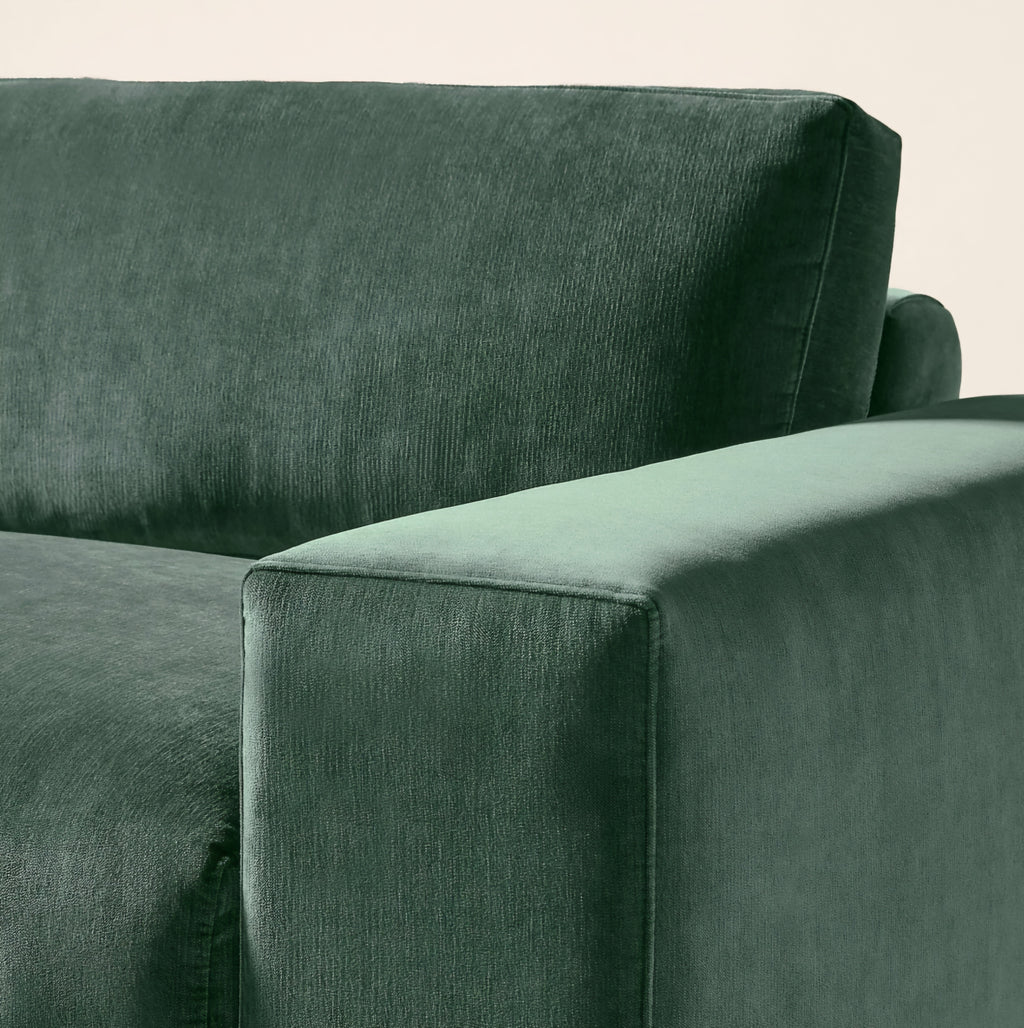 THE ONE × Berkeley — Performance Velvet 92" Sofa