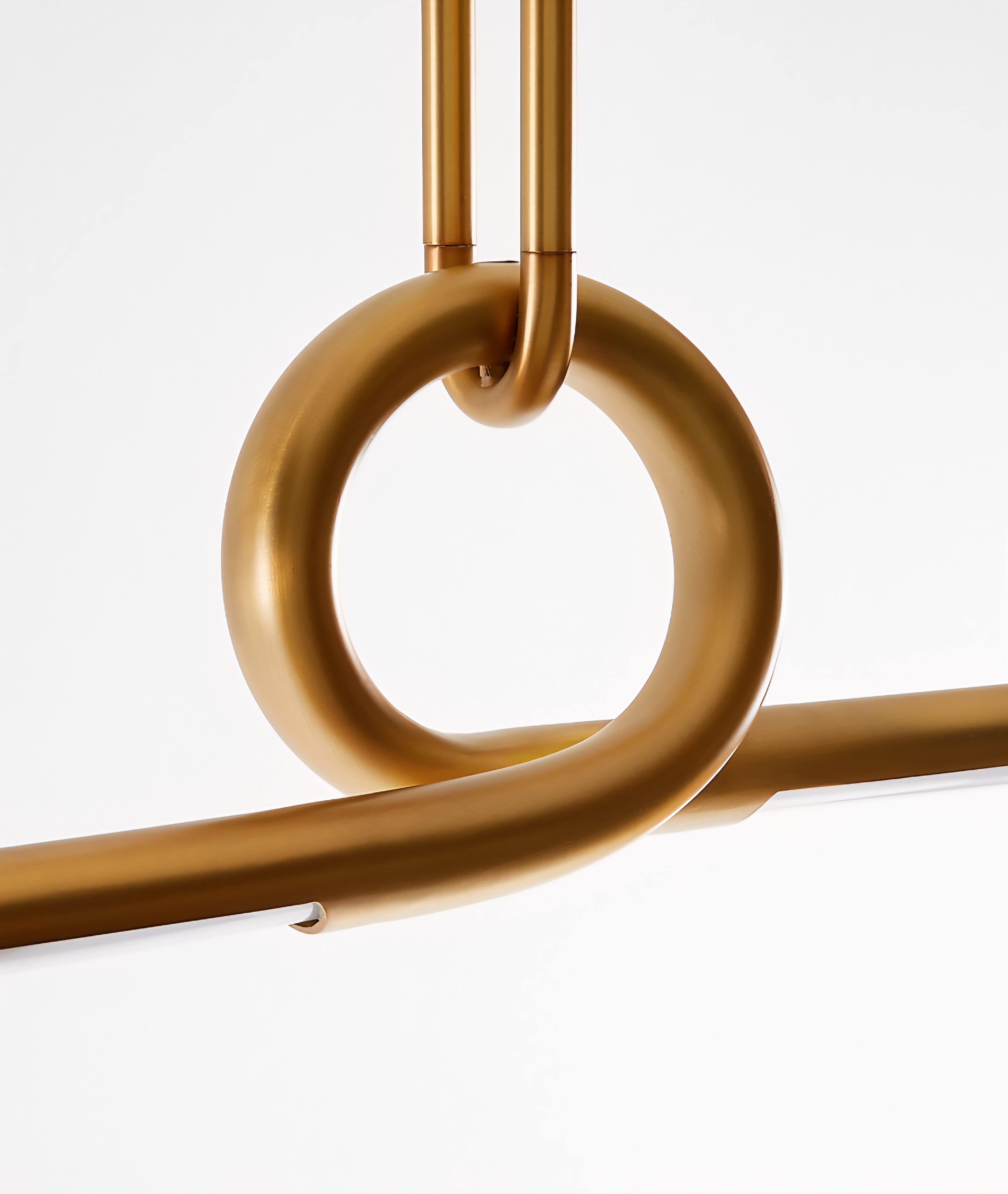 THE ONE × Beau — Brass Linear Pendant Light
