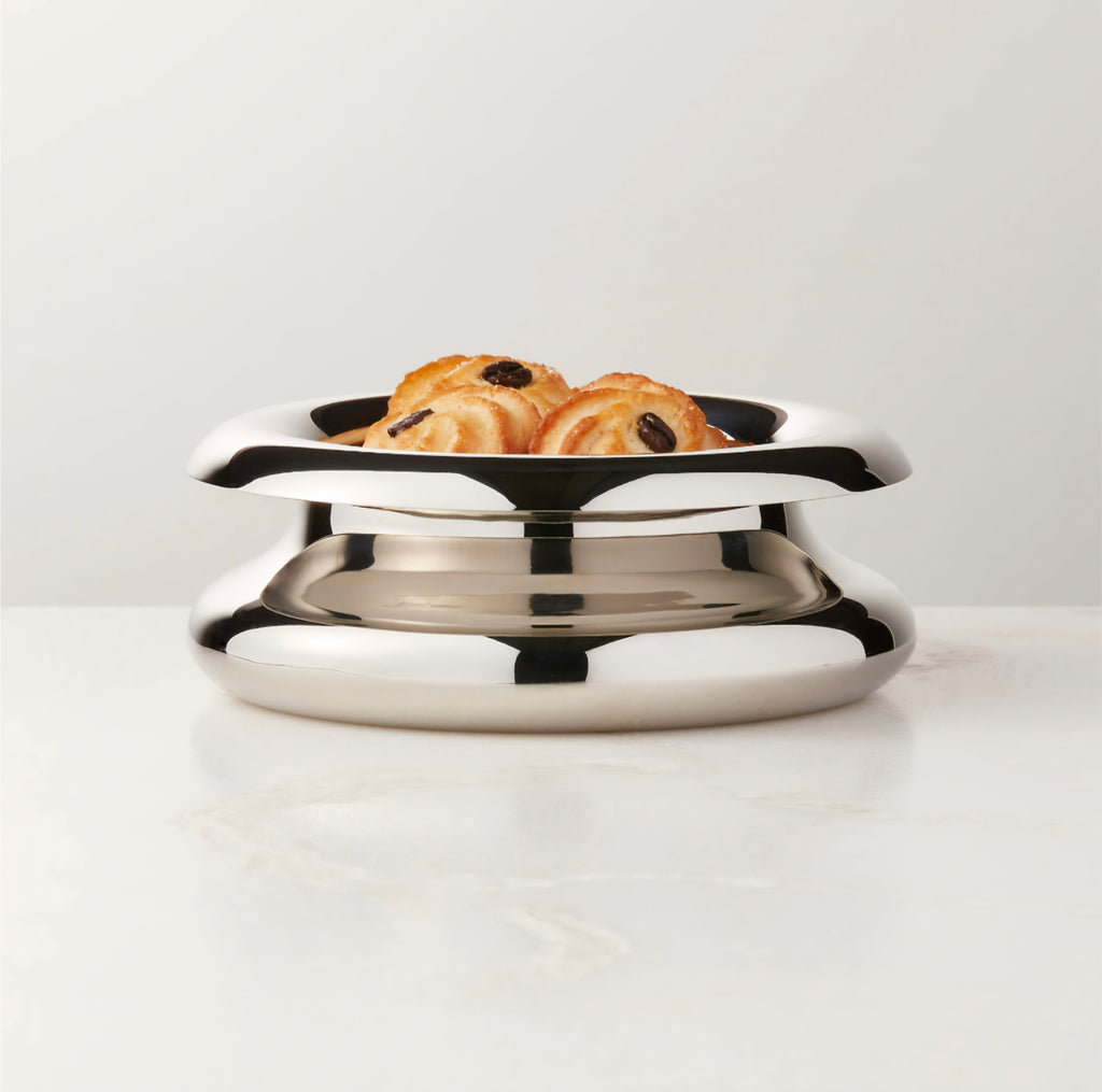 THE ONE × Piero — Polished Stainless Steel Serving Bowl