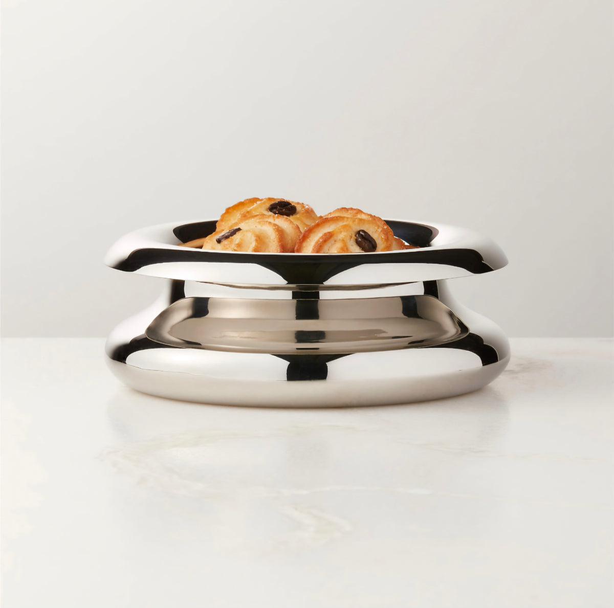 THE ONE × Piero — Polished Stainless Steel Serving Bowl